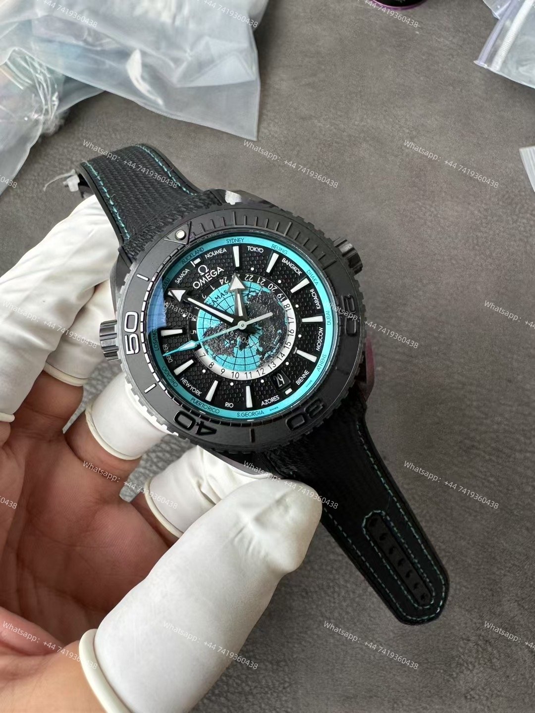 Omega Super Clone Seamaster Planet Ocean 600M 45.5MM 215.92.46.22.01.006