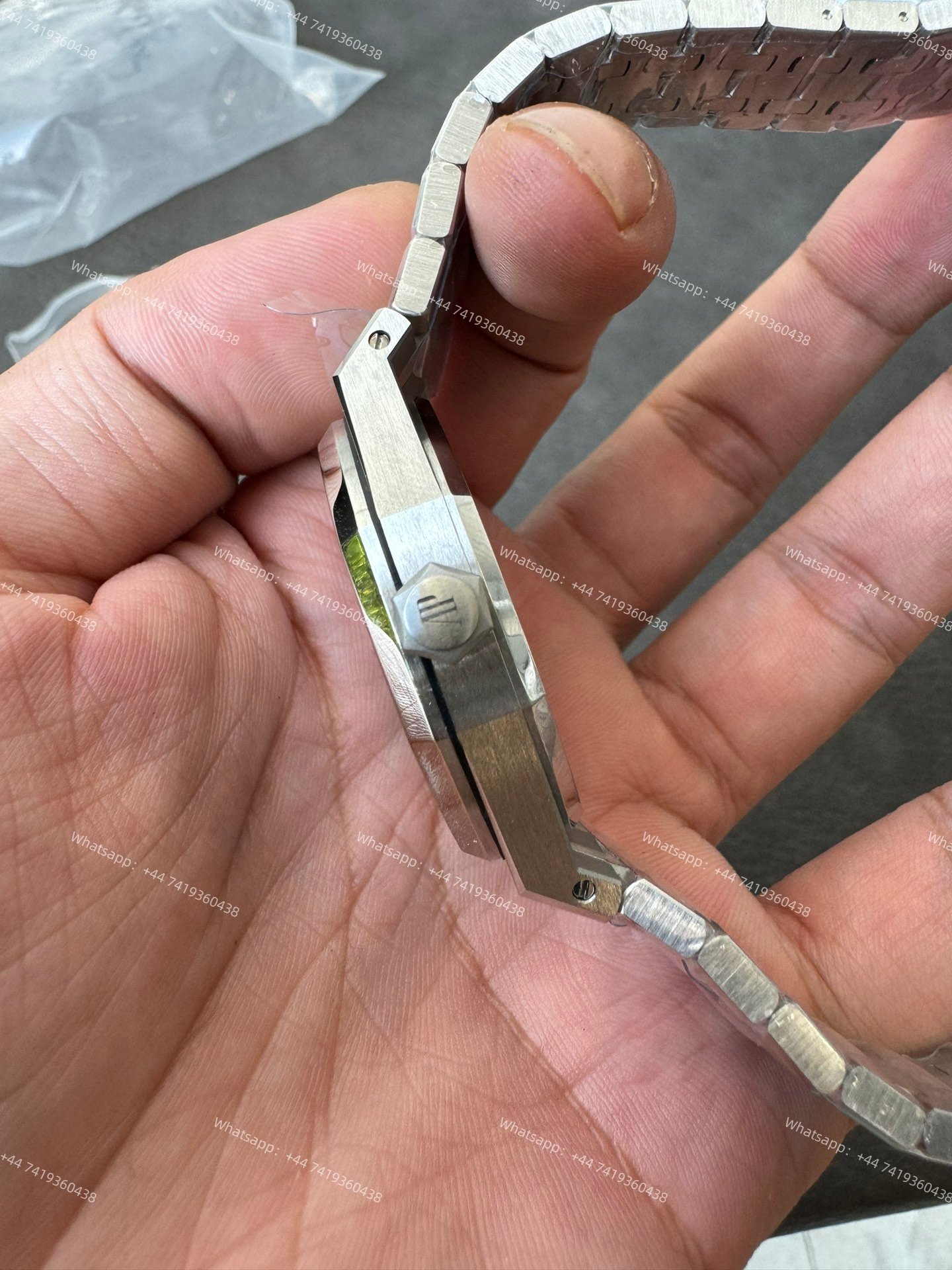 Audemars Piguet Super Clone Royal Oak 15451ST Diamond-Set Bezel Black Dial 37MM