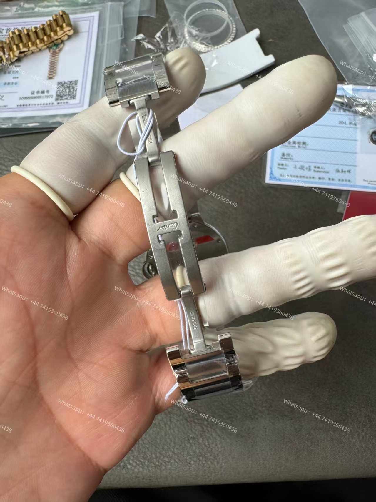 Cartier Super Clone Ballon Bleu Diamond bezel 42MM