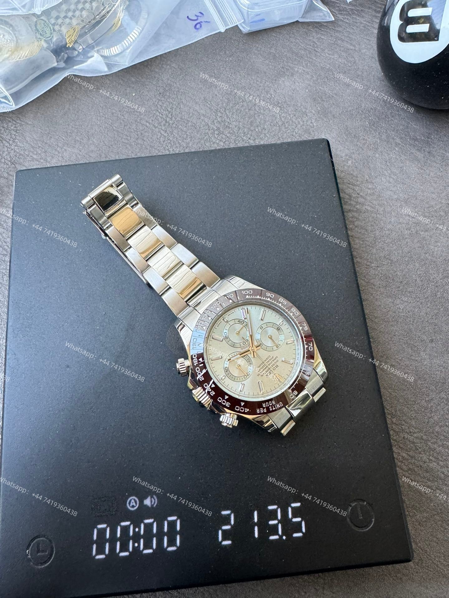 Rolex Daytona M116506-0002 Ice Blue Dial 1:1 Replica Watch – Platinum Tone Super Clone 4130