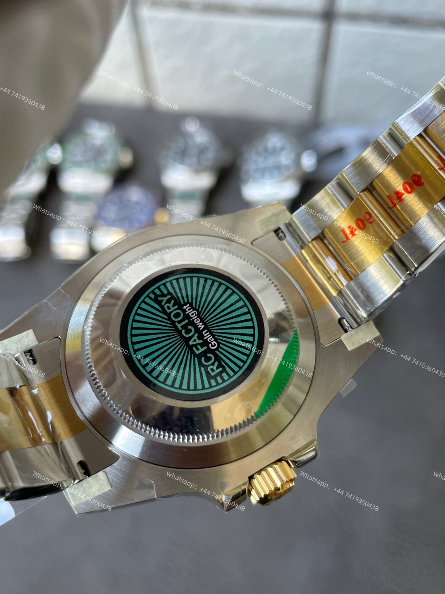 Rolex Submariner Gold Black Dial Submariner 116613LB 3135 Movement 40mm Best Super Clone