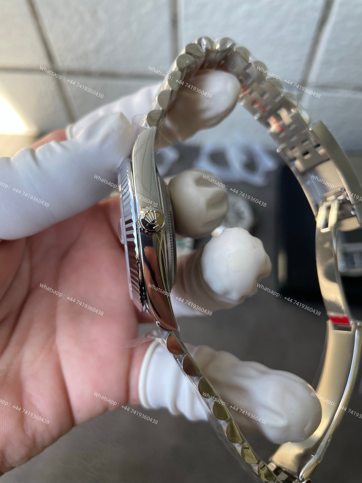 Rolex Datejust M126334-0014 1:1 Replica Grey Dial Jubilee 41MM 3235 Movement Super Clone Watch