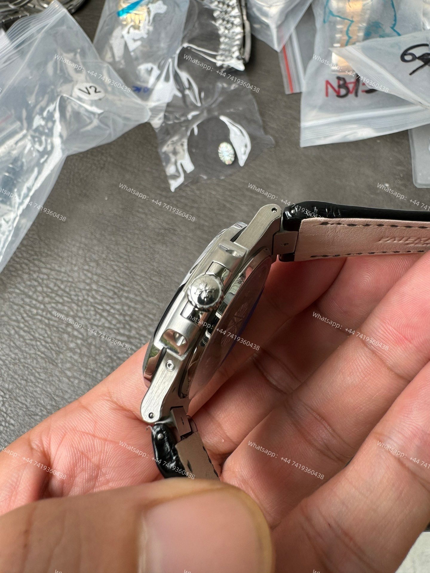 Patek Philippe Super Clone Nautilus 5712G-001 Grey Dial Moon Phase 40MM