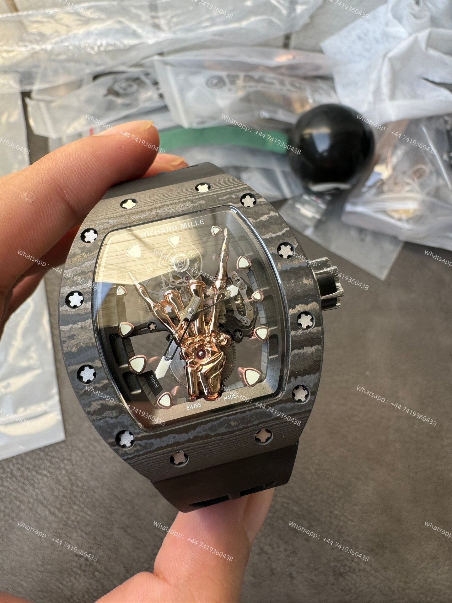 Super Clone Richard Mille RM 66 Flying Tourbillon Devil’s Hand 1:1 Replica Watch