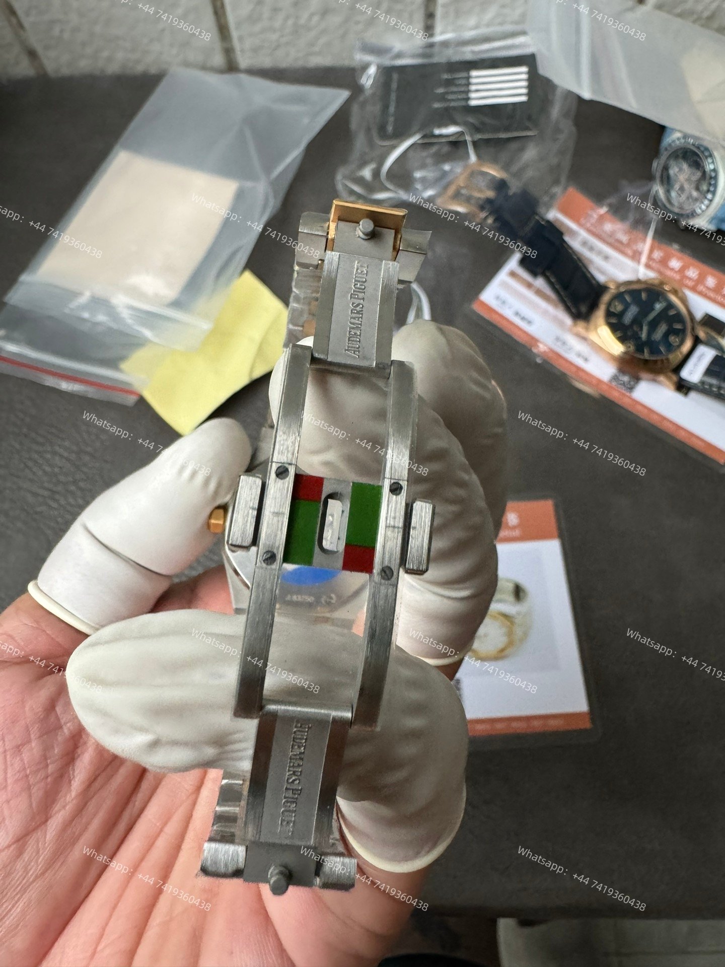 Audemars Piguet Super Clone Royal Oak 67651SR Rose Gold Diamond Bezel White Dial 33MM