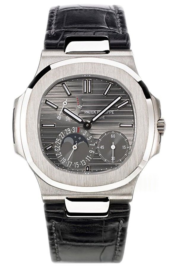 Patek Philippe Super Clone Nautilus 5712G-001 Grey Dial Moon Phase 40MM