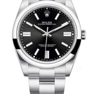 Rolex Oyster Perpetual Super Clone 41mm Black Dial