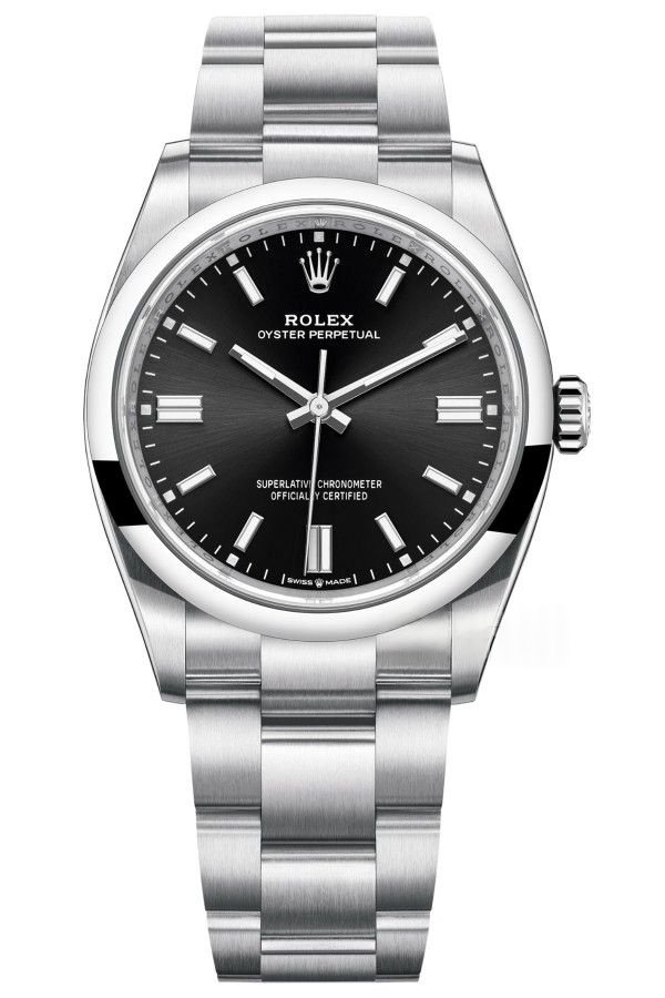 Rolex Super Clone Oyster Perpetual M126000-0002 Black Dial 36MM
