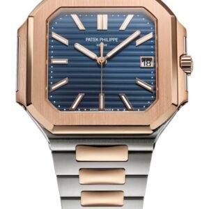 Patek Philippe Super Clone Cubitus 5821/1AR-001 Gold & Steel Blue Dial 45MM