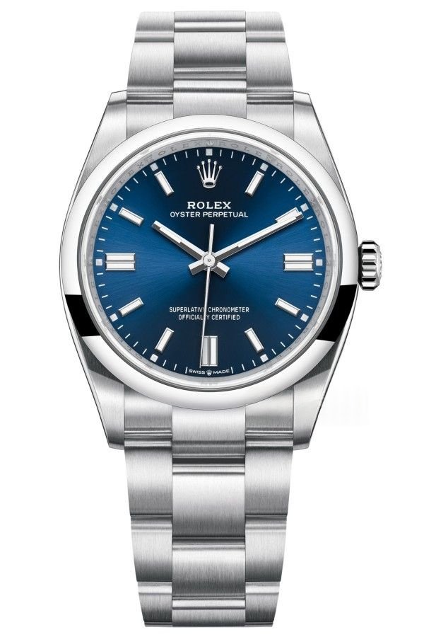 Rolex Super Clone Oyster Perpetual M126000-0003 36mm Blue Dial