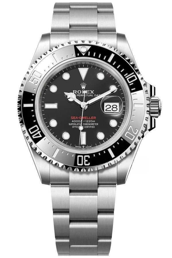 Rolex Sea-Dweller M126600-0002 1:1 Replica Black Dial 43MM 3235 Movement Super Clone Watch