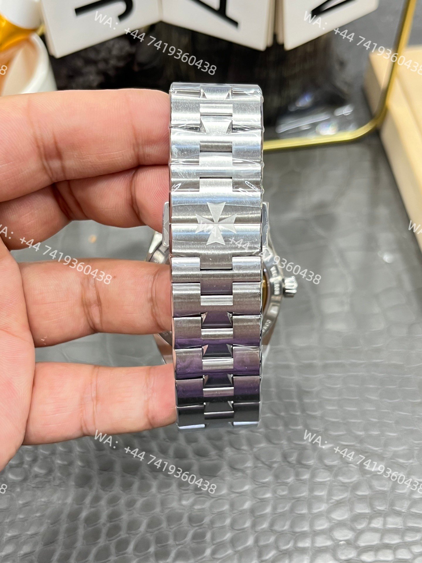 Super Clone Vacheron Constantin Overseas 4500V/210A-B128 – Stainless Steel Blue Dial Watch