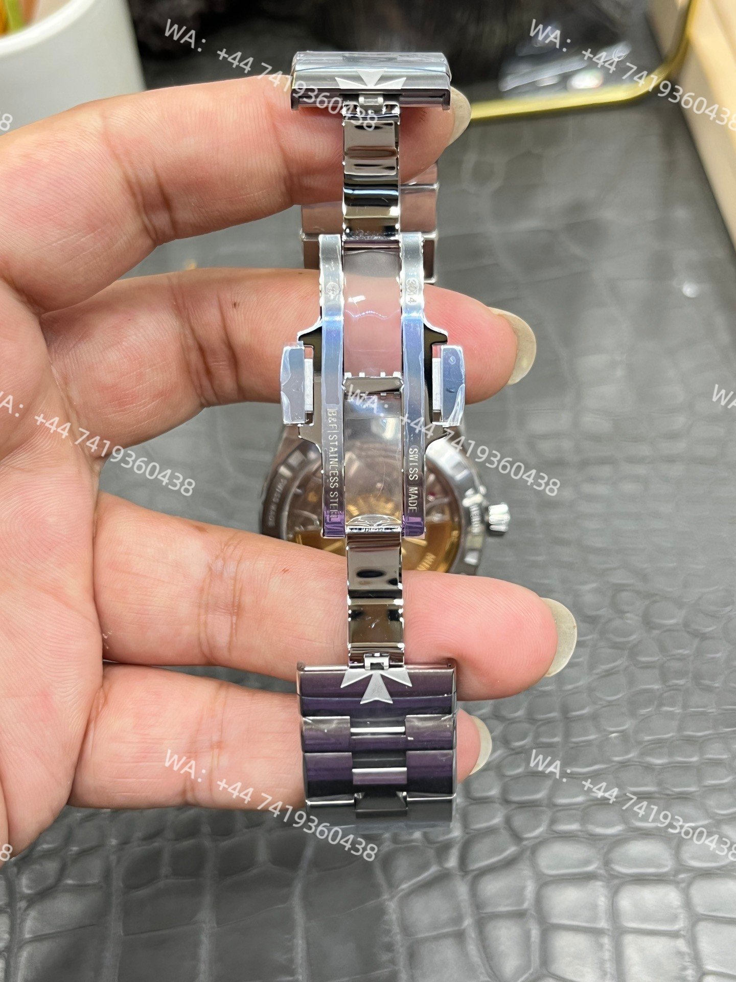 Super Clone Vacheron Constantin Overseas 4500V/210A-B128 – Stainless Steel Blue Dial Watch