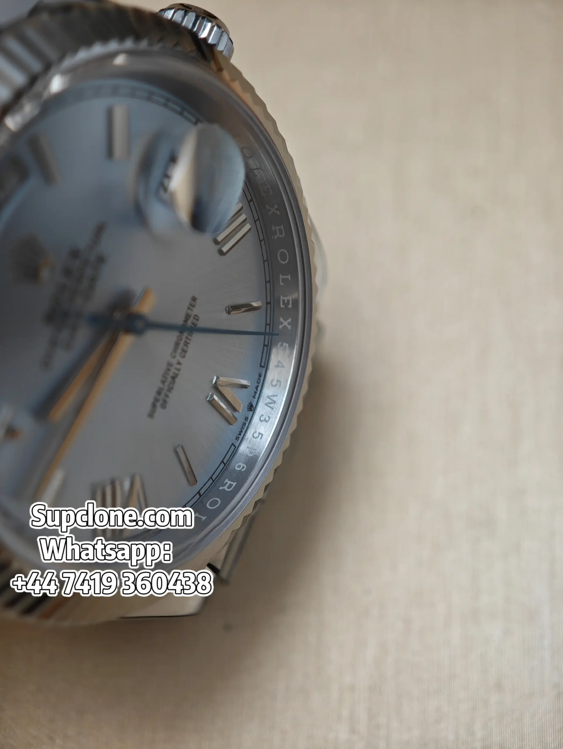 Rolex Day-Date 40mm Ice Blue Roman Dial – Super Clone 11 Cal. 3255