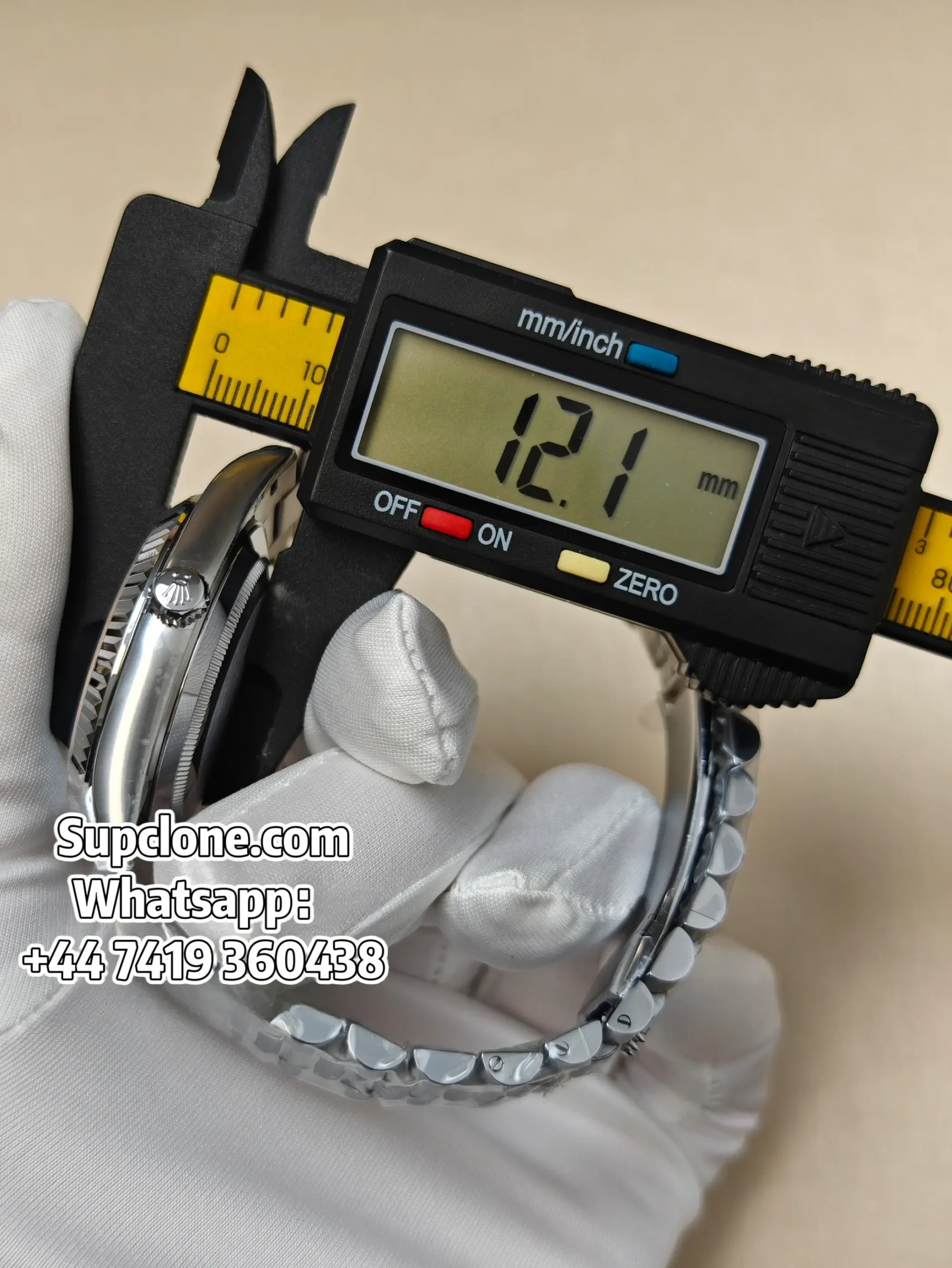 Rolex Day-Date 40mm Ice Blue Roman Dial – Super Clone 11 Cal. 3255