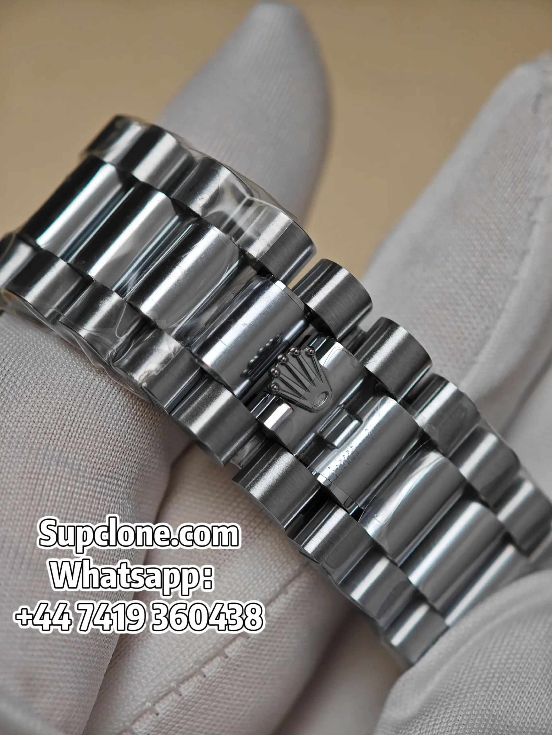 Rolex Day-Date 40mm Ice Blue Roman Dial – Super Clone 11 Cal. 3255