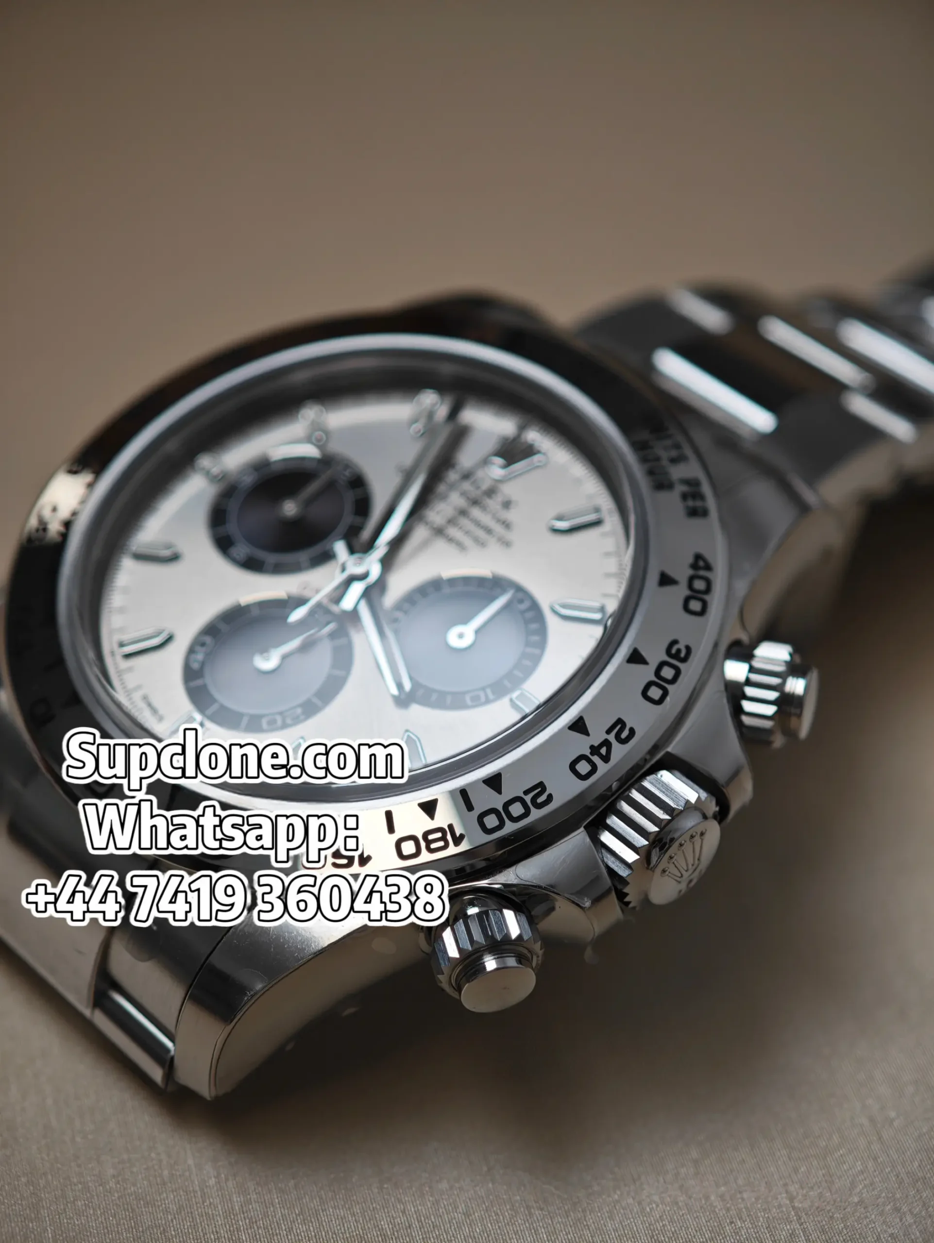 Rolex Super Clone Daytona M126509-0003 Silver Dial Cal.4131