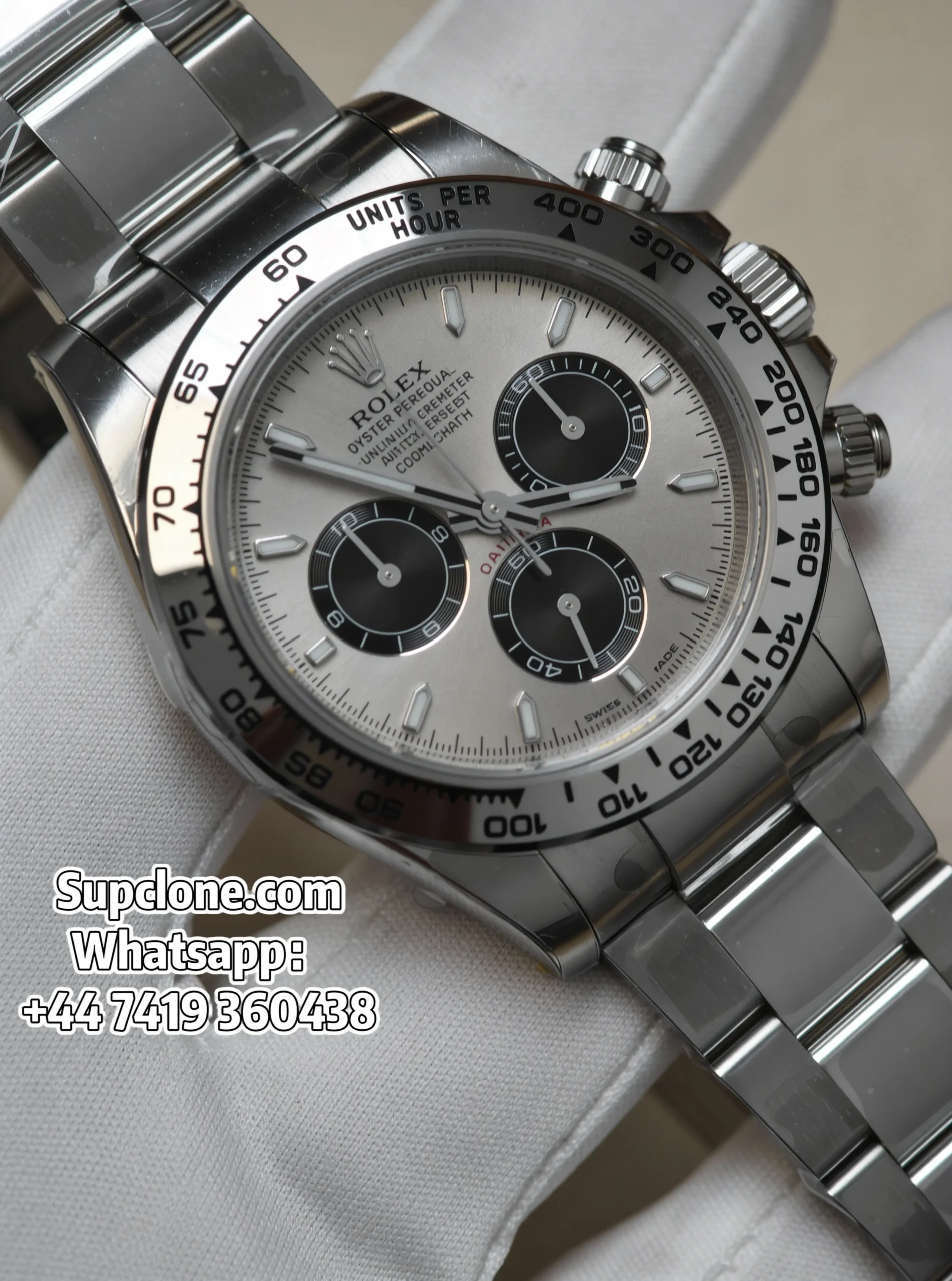 Rolex Super Clone Daytona M126509-0003 Silver Dial Cal.4131