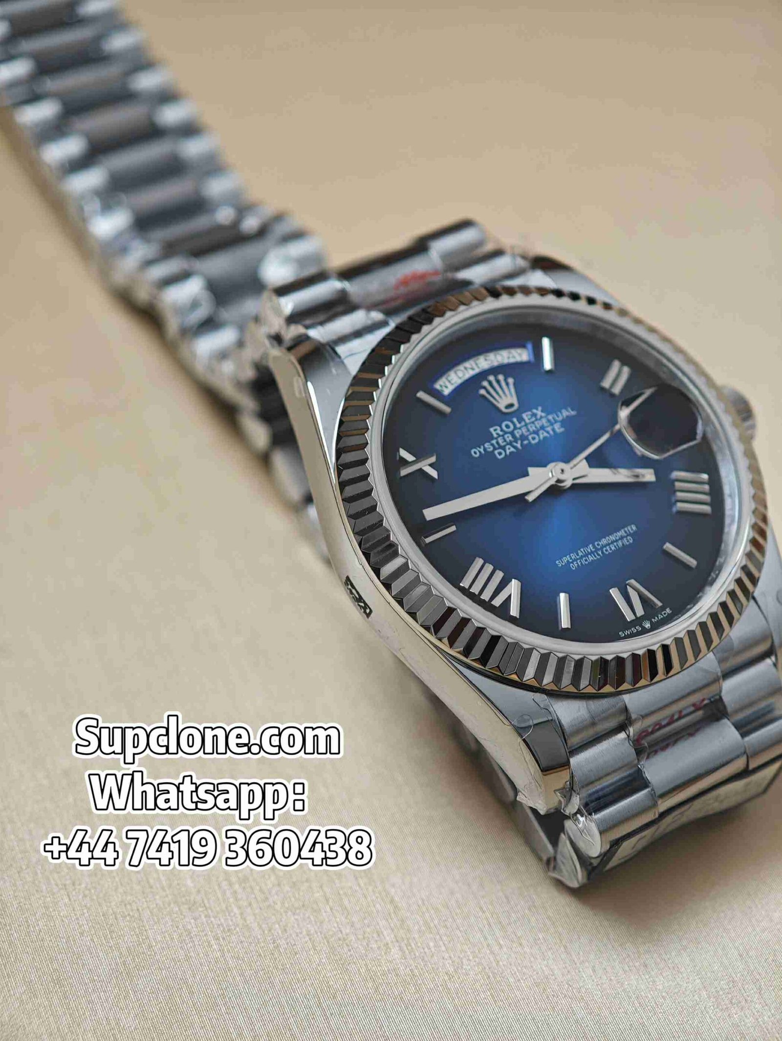 Rolex-Super-Clone-Watches-11-Day-Date-Gradient-Blue-Dial-36mm