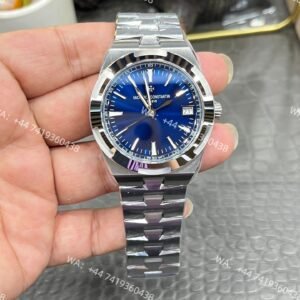 Super Clone Vacheron Constantin Overseas 4500V/210A-B128 – Stainless Steel Blue Dial Watch