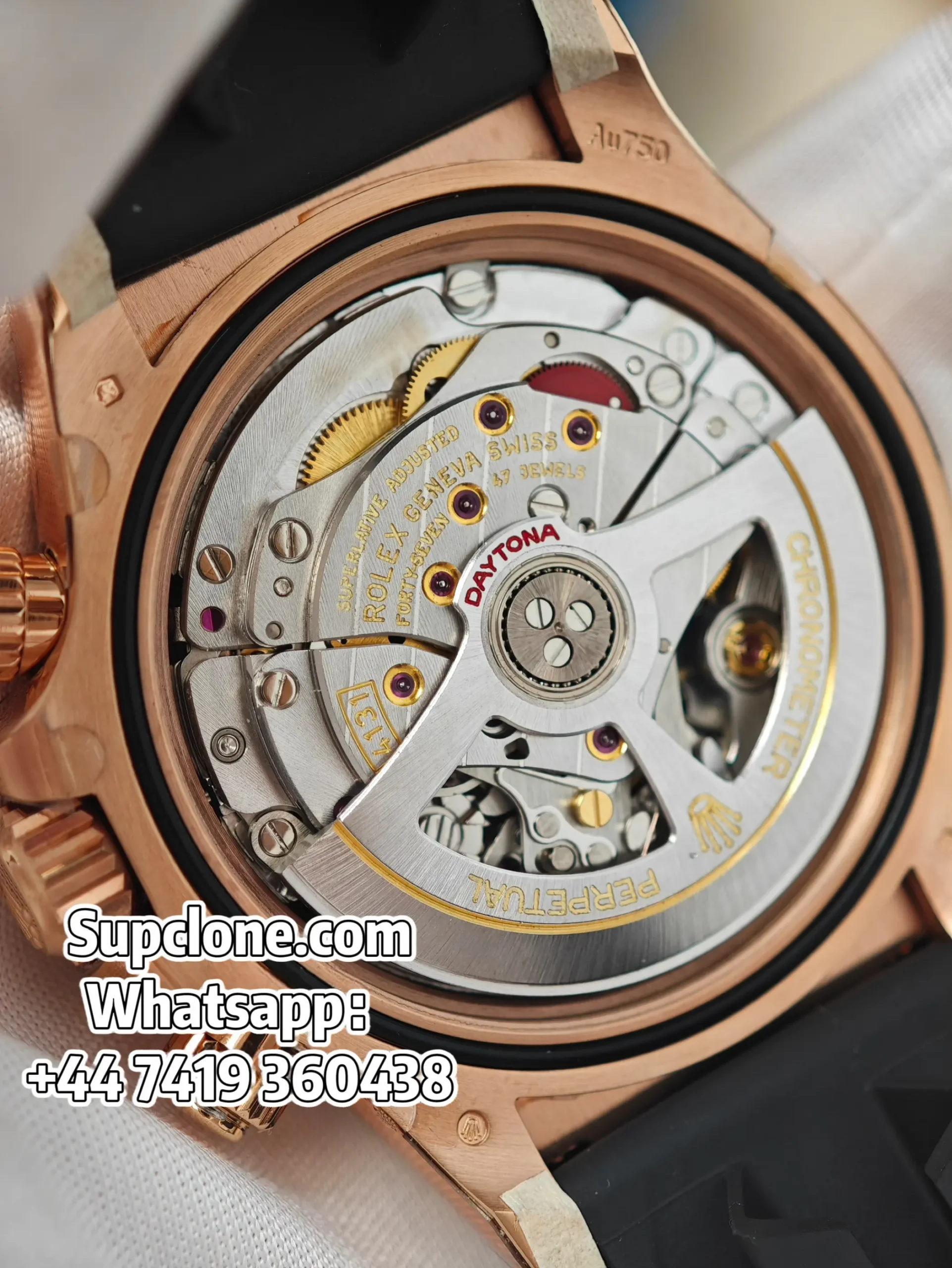 Rolex Daytona Super Clone M126515LN-0006 Rose Gold