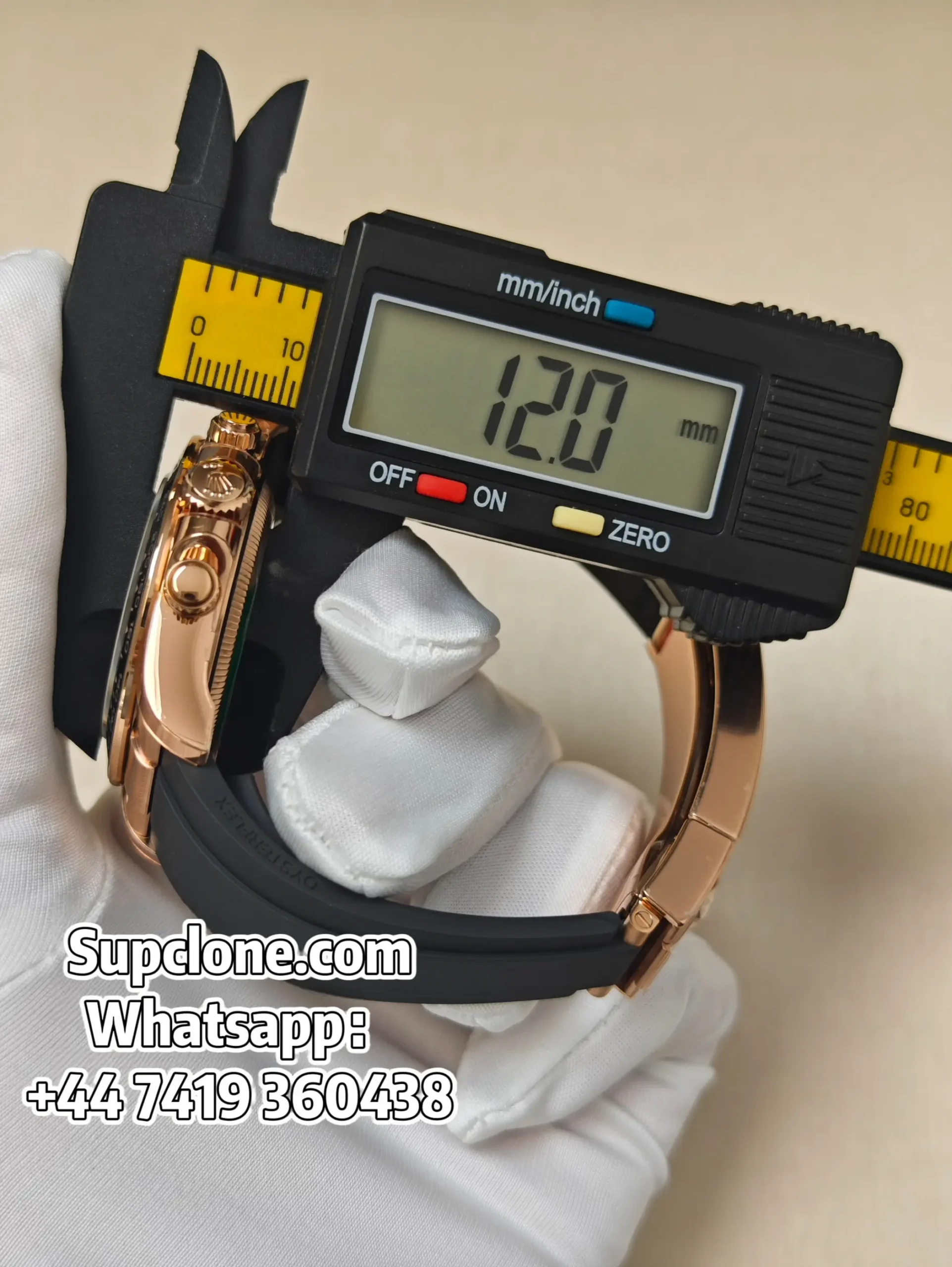 Rolex Daytona Super Clone M126515LN-0006 Rose Gold