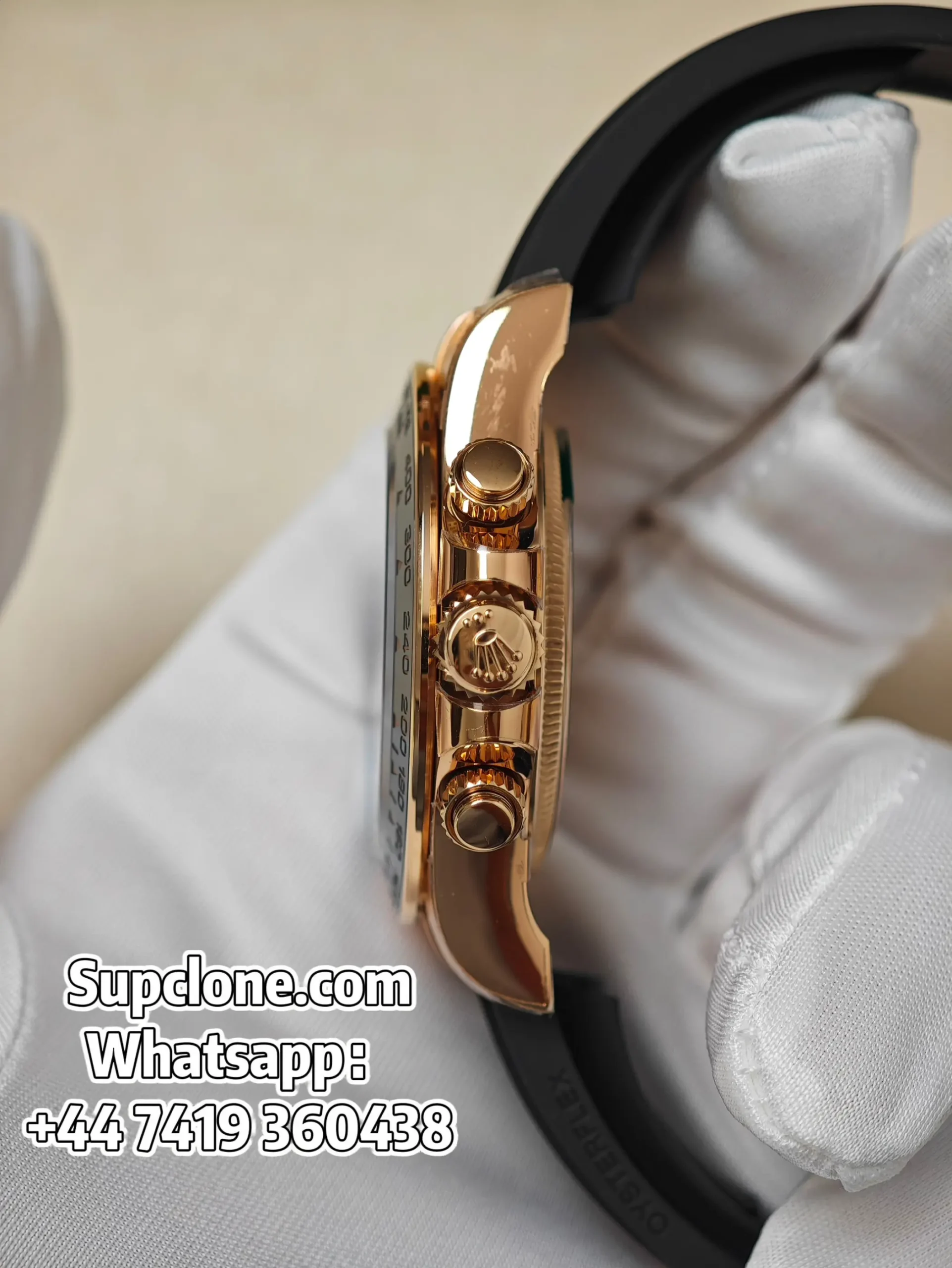 Rolex Daytona Super Clone M126515LN-0006 Rose Gold