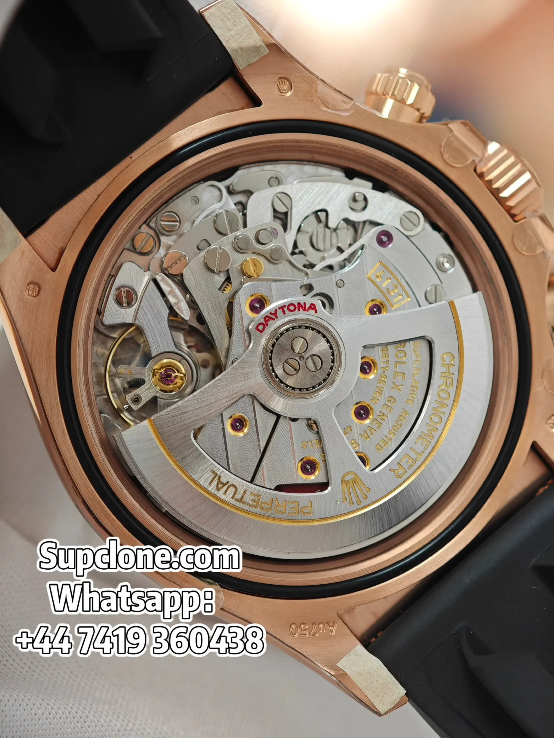 Rolex Daytona Super Clone M126515LN-0006 Rose Gold