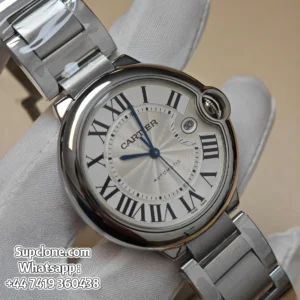Cartier Ballon Bleu WSBB0049 42mm Super Clone White Dial