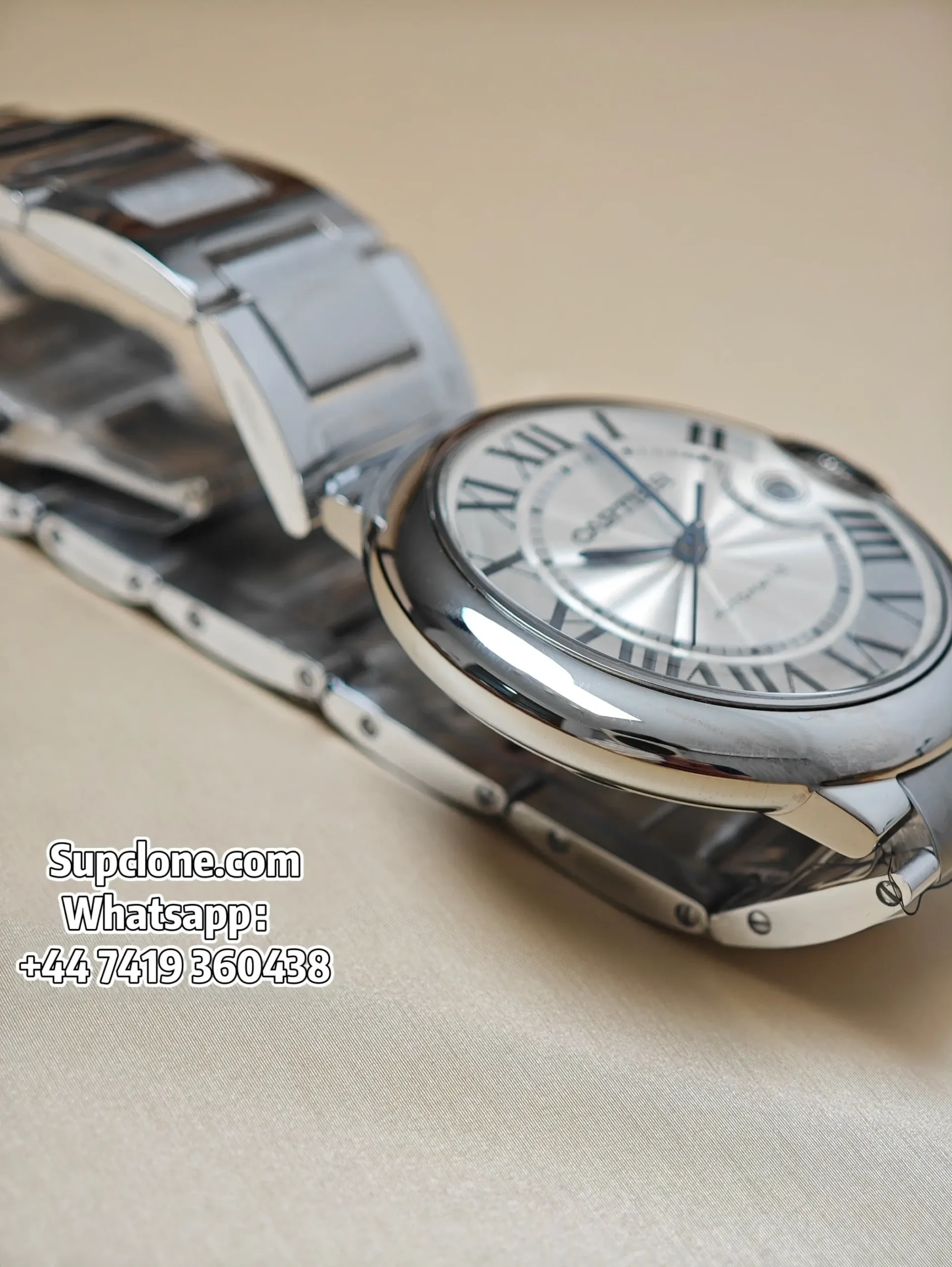 Cartier Ballon Bleu WSBB0049 42mm Super Clone White Dial