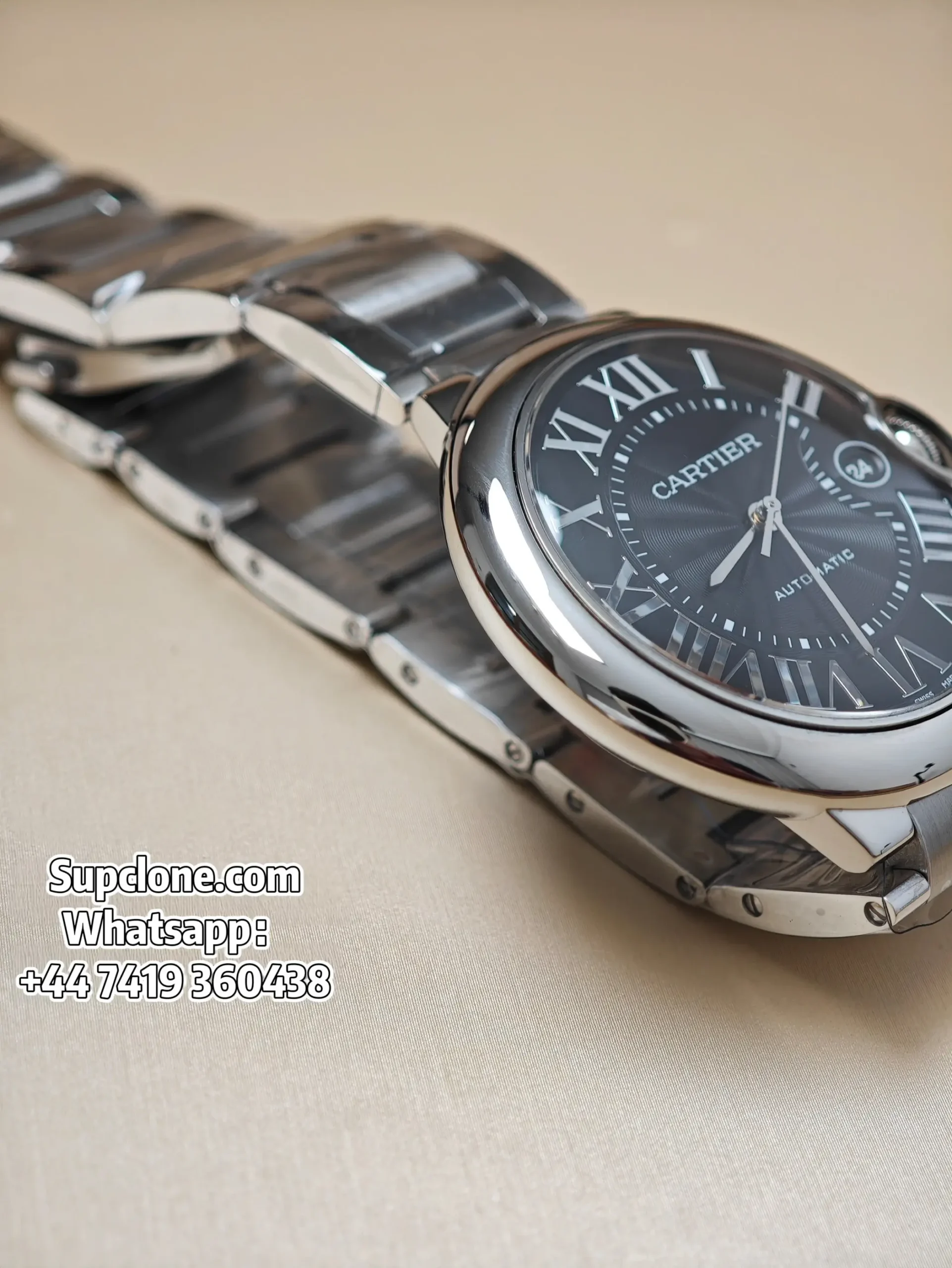 Cartier Ballon Bleu WSBB0060 42mm Super Clone Grey Dial