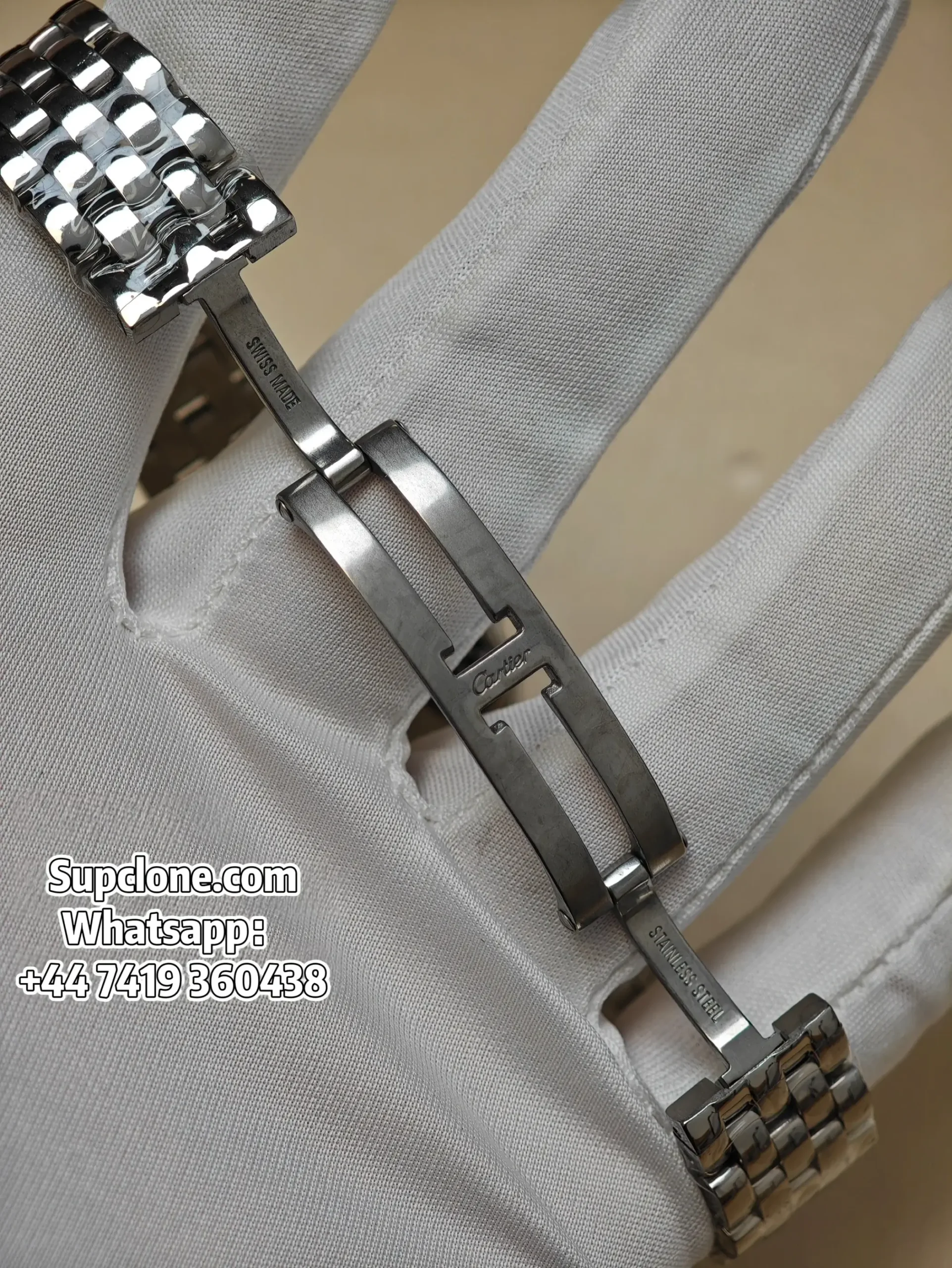 Cartier Panthere W4PN0016 30×23mm Super Clone Quartz Steel Watch