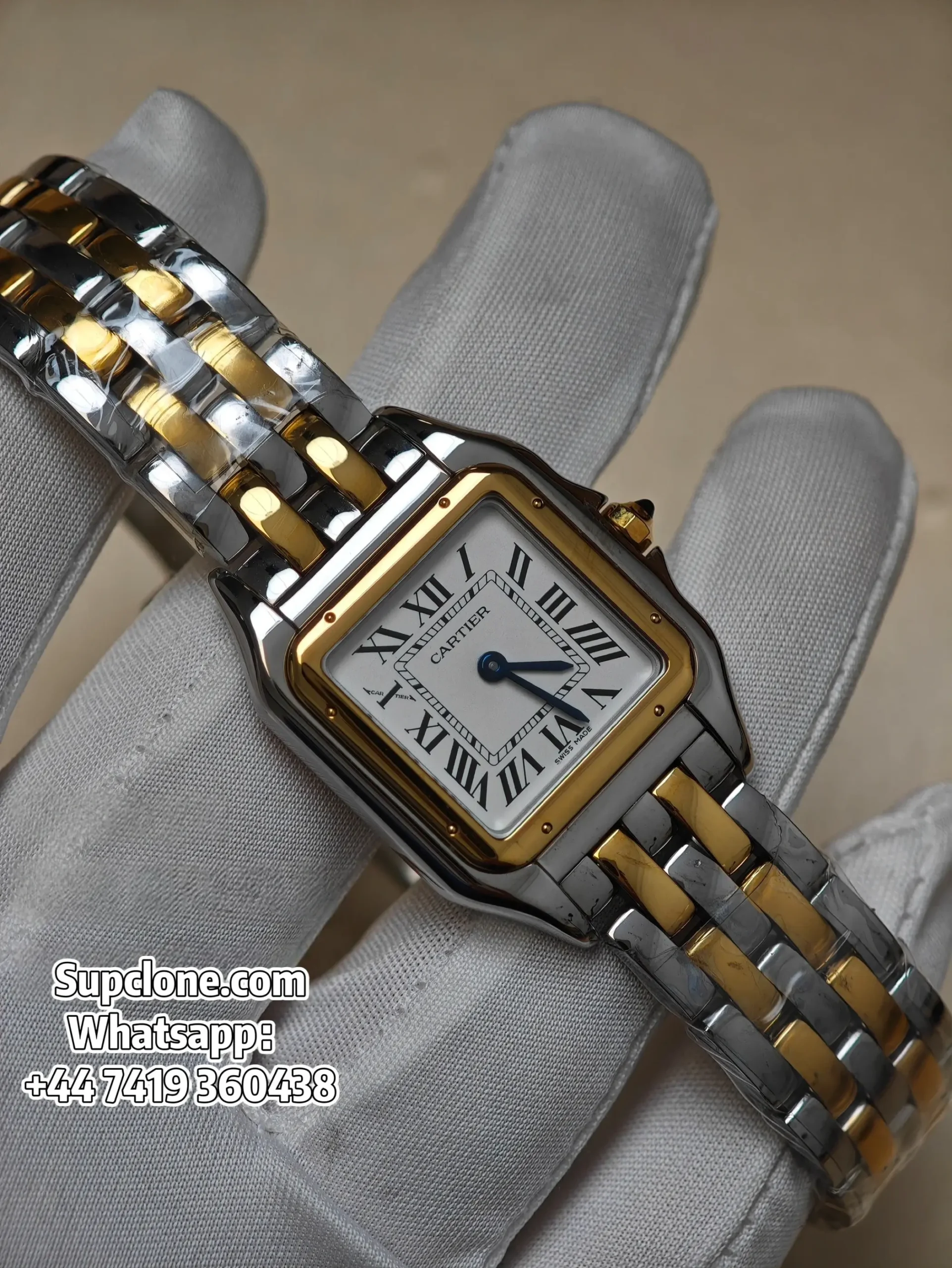 Cartier Panthere W2PN0013 Two Tone Super Clone Quartz Watch