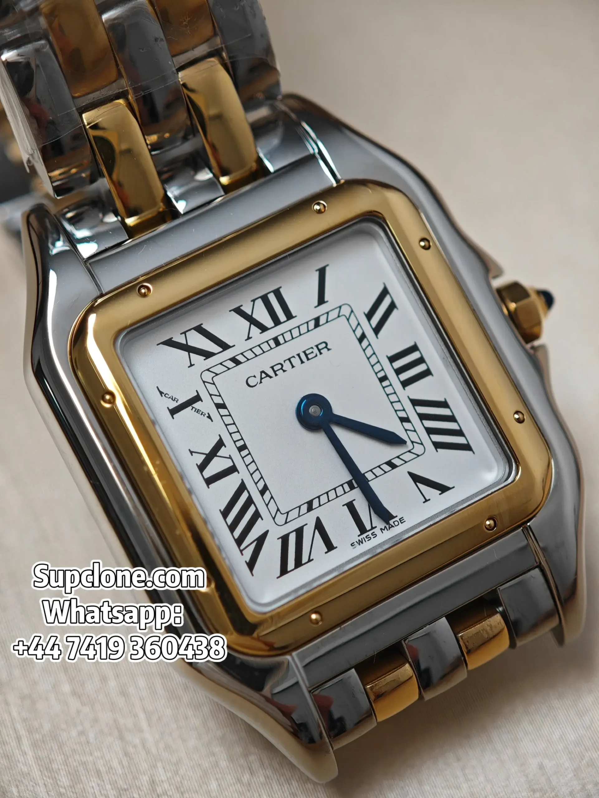 Cartier Panthere W2PN0013 Two Tone Super Clone Quartz Watch