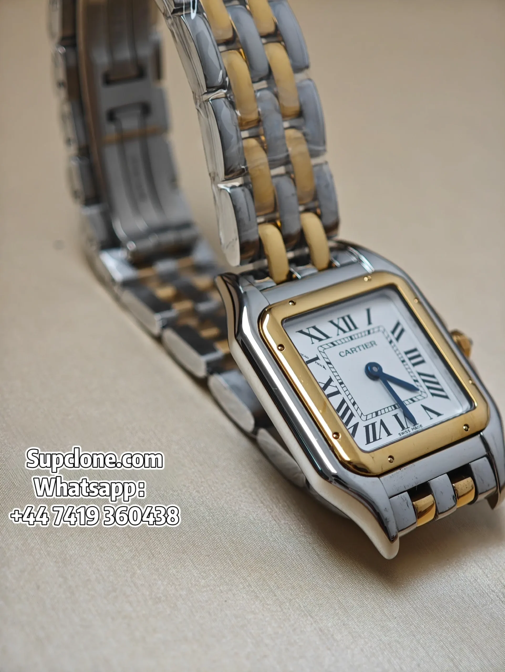 Cartier Panthere W2PN0013 Two Tone Super Clone Quartz Watch