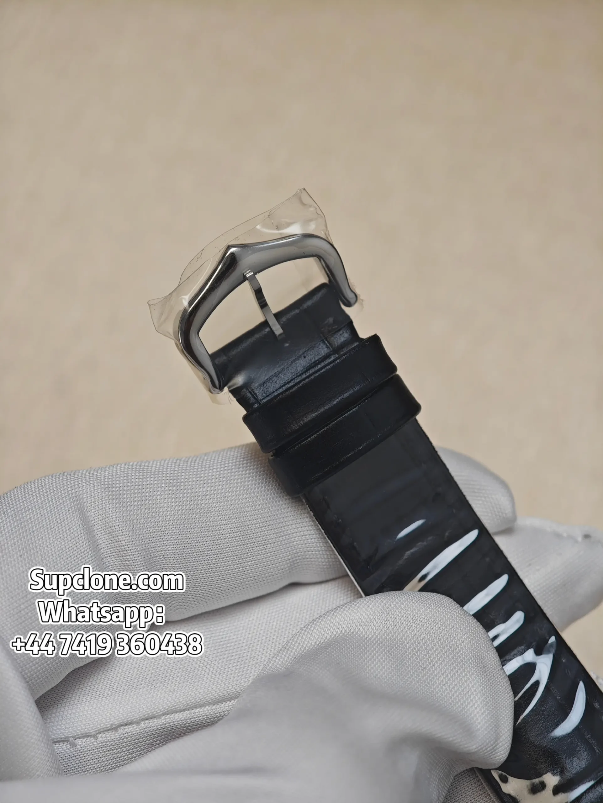 Cartier Santos W2SA0038 Super Clone Quartz Watch Leather Strap