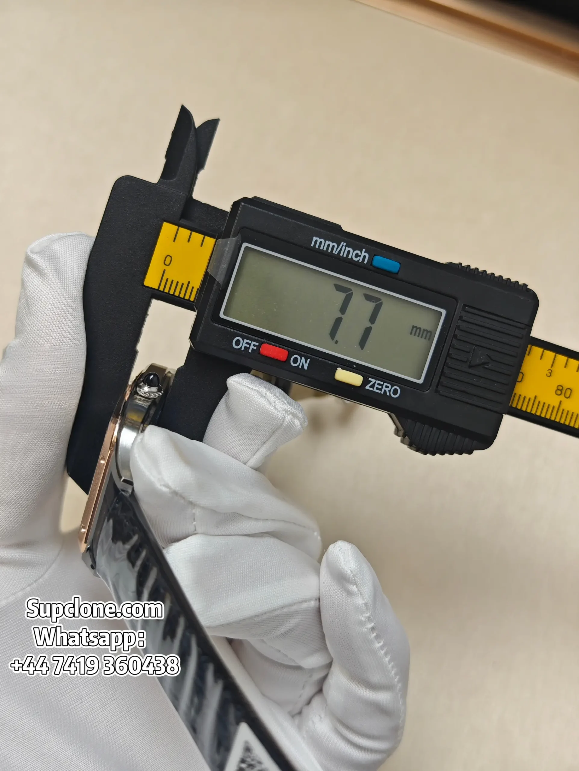 Cartier Santos W2SA0038 Super Clone Quartz Watch Leather Strap