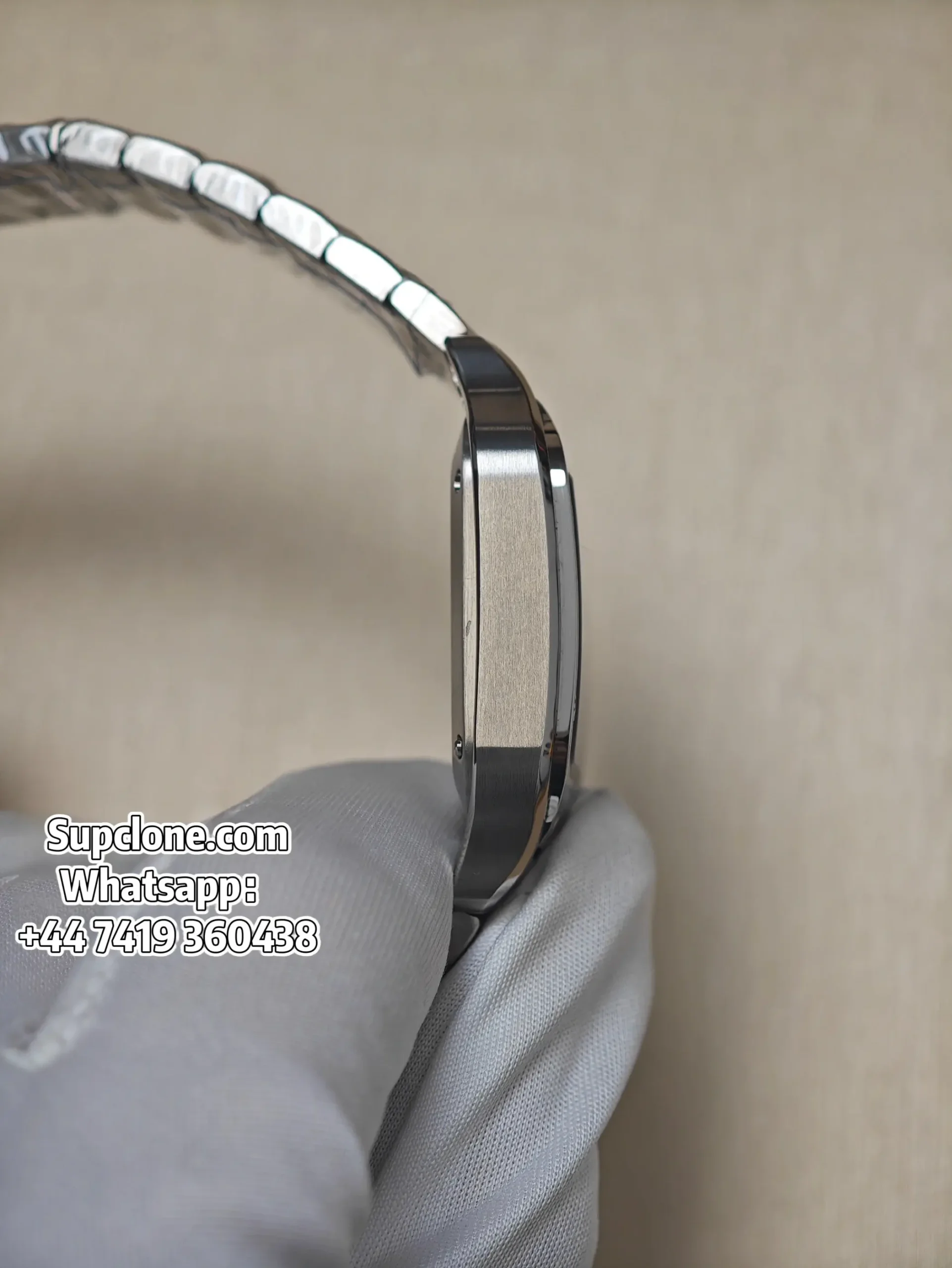 Cartier Santos WSSA0029 35.1mm Grey Dial Super Clone Watch