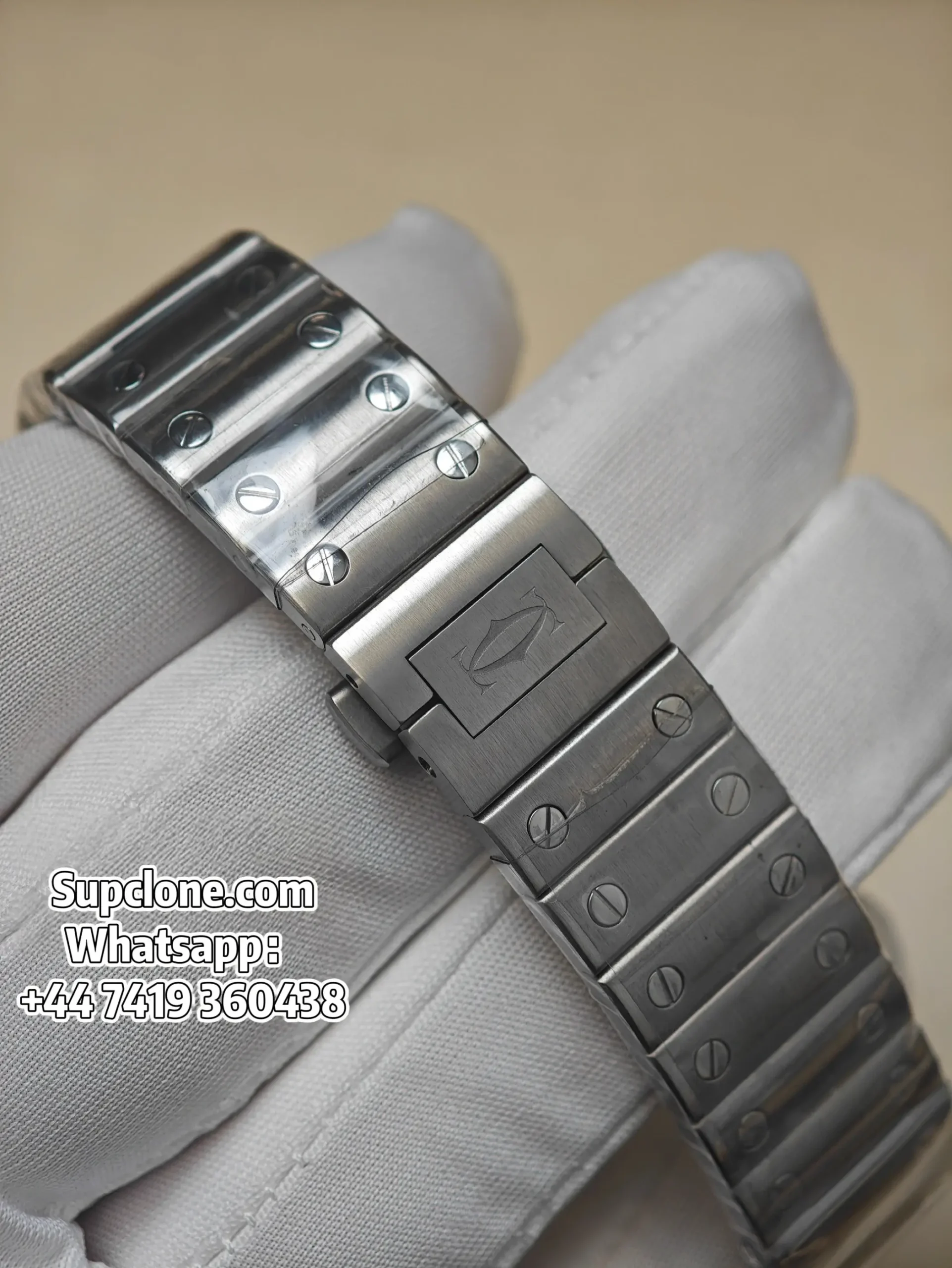 Cartier Santos WSSA0029 35.1mm Grey Dial Super Clone Watch