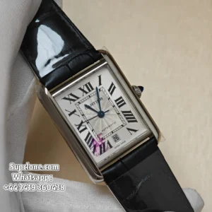Cartier Tank WSTA0141 41x31mm Super Clone Leather Strap Replica
