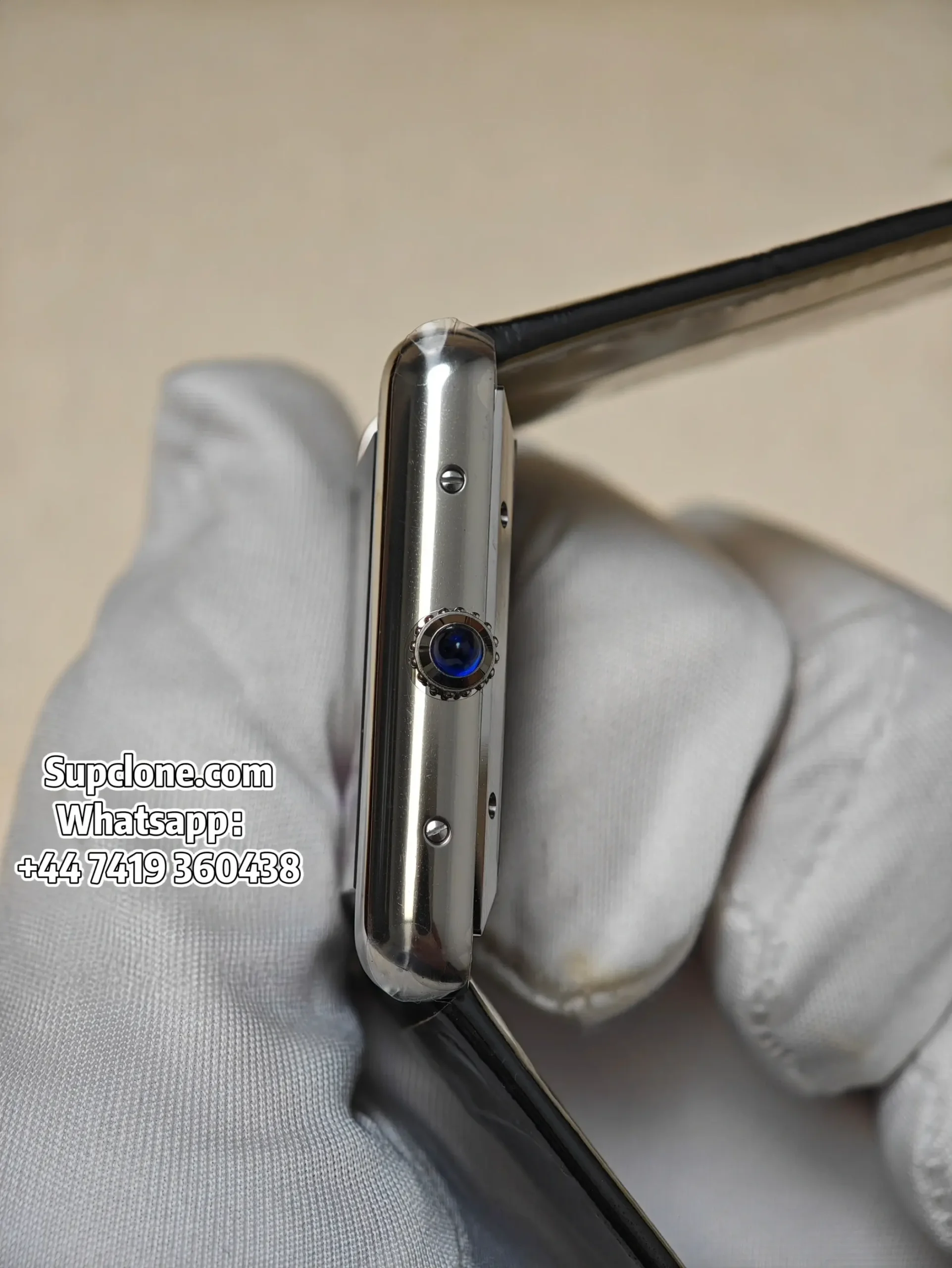 Cartier Tank WSTA0141 41×31mm Super Clone Automatic Replica Leather Strap