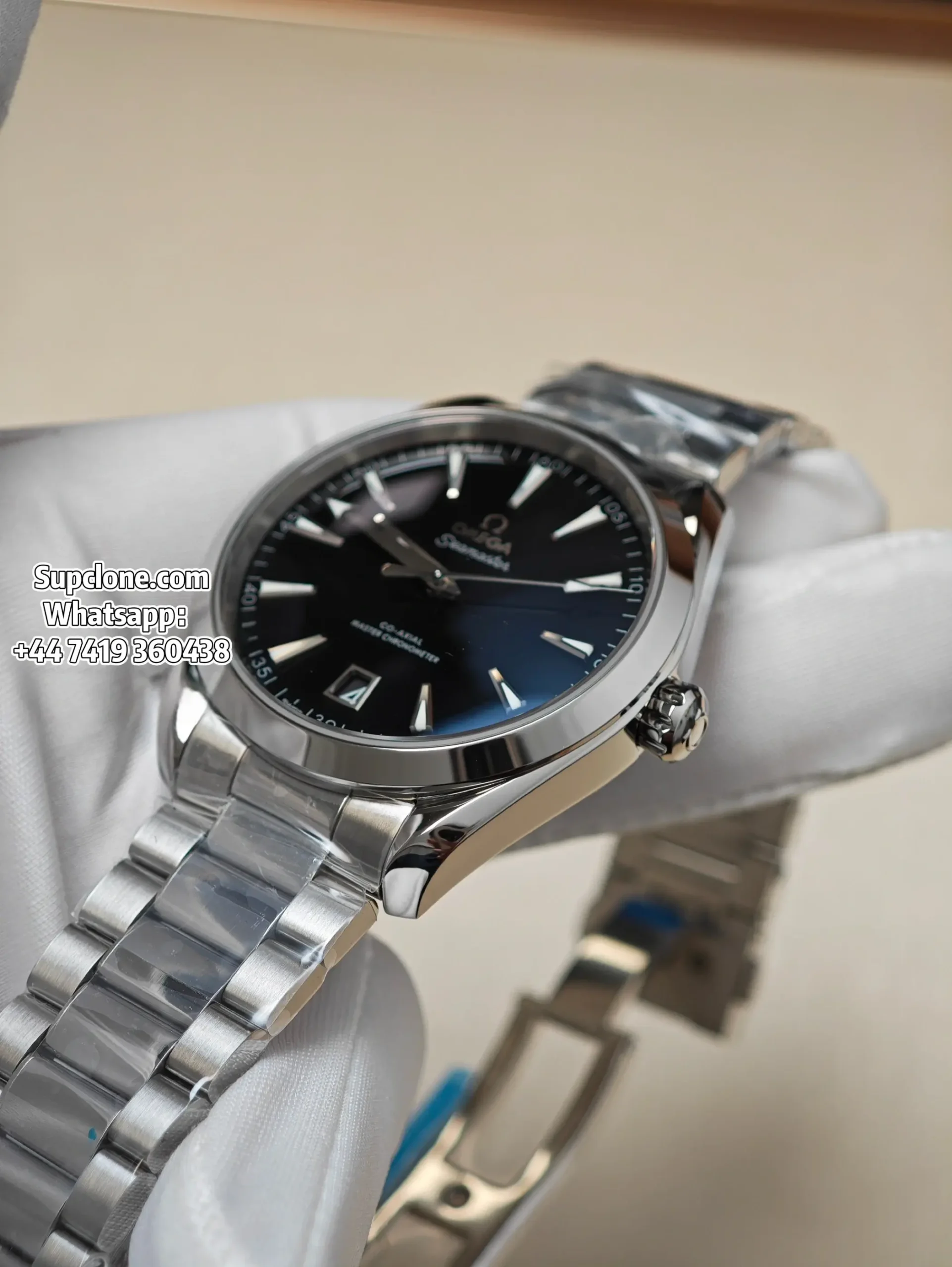 Omega Aqua Terra 220.10.41.21.01.002 41mm Super Clone Black Dial Watch