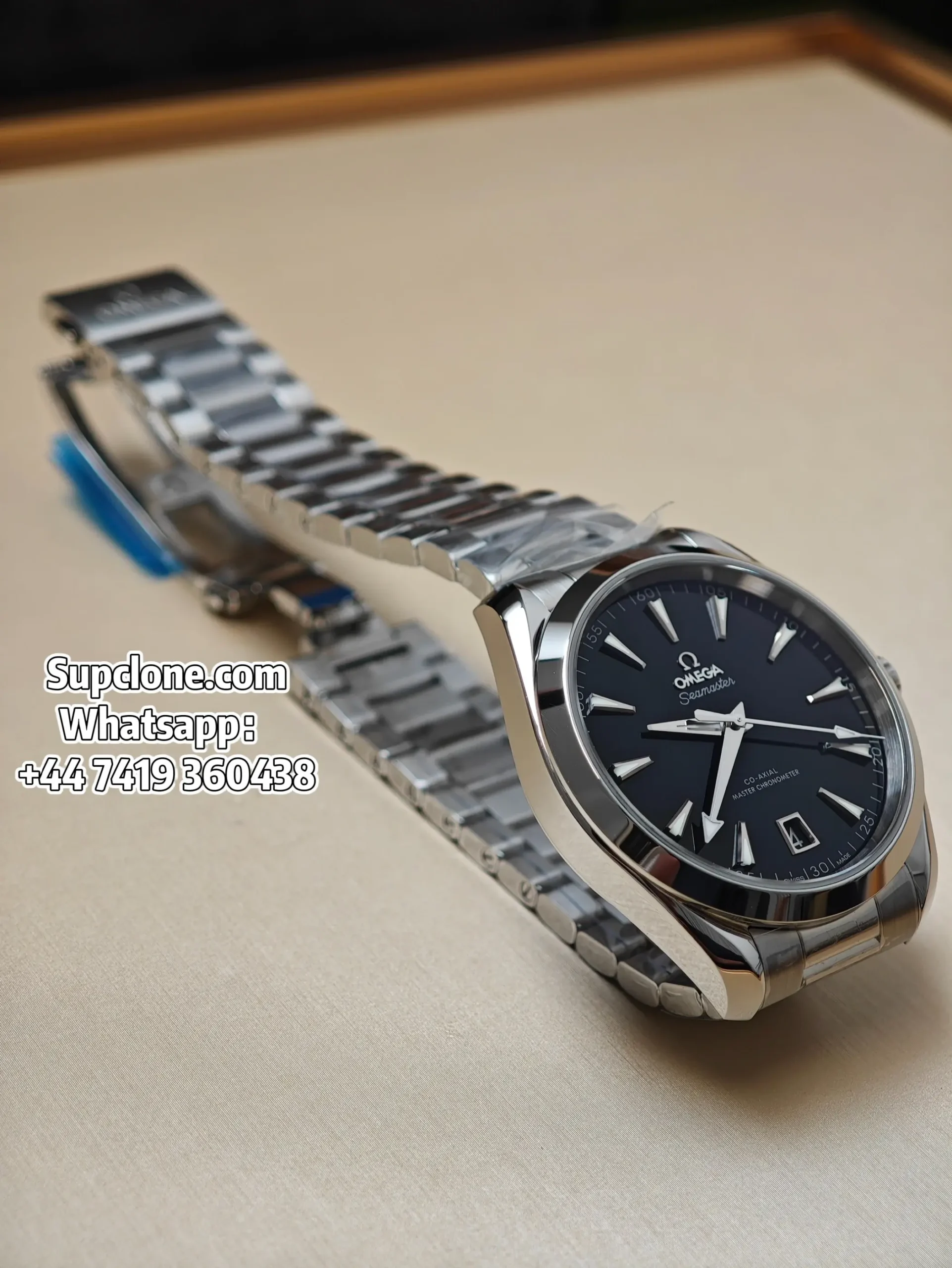 Omega Aqua Terra 220.10.41.21.01.002 41mm Super Clone Black Dial Watch