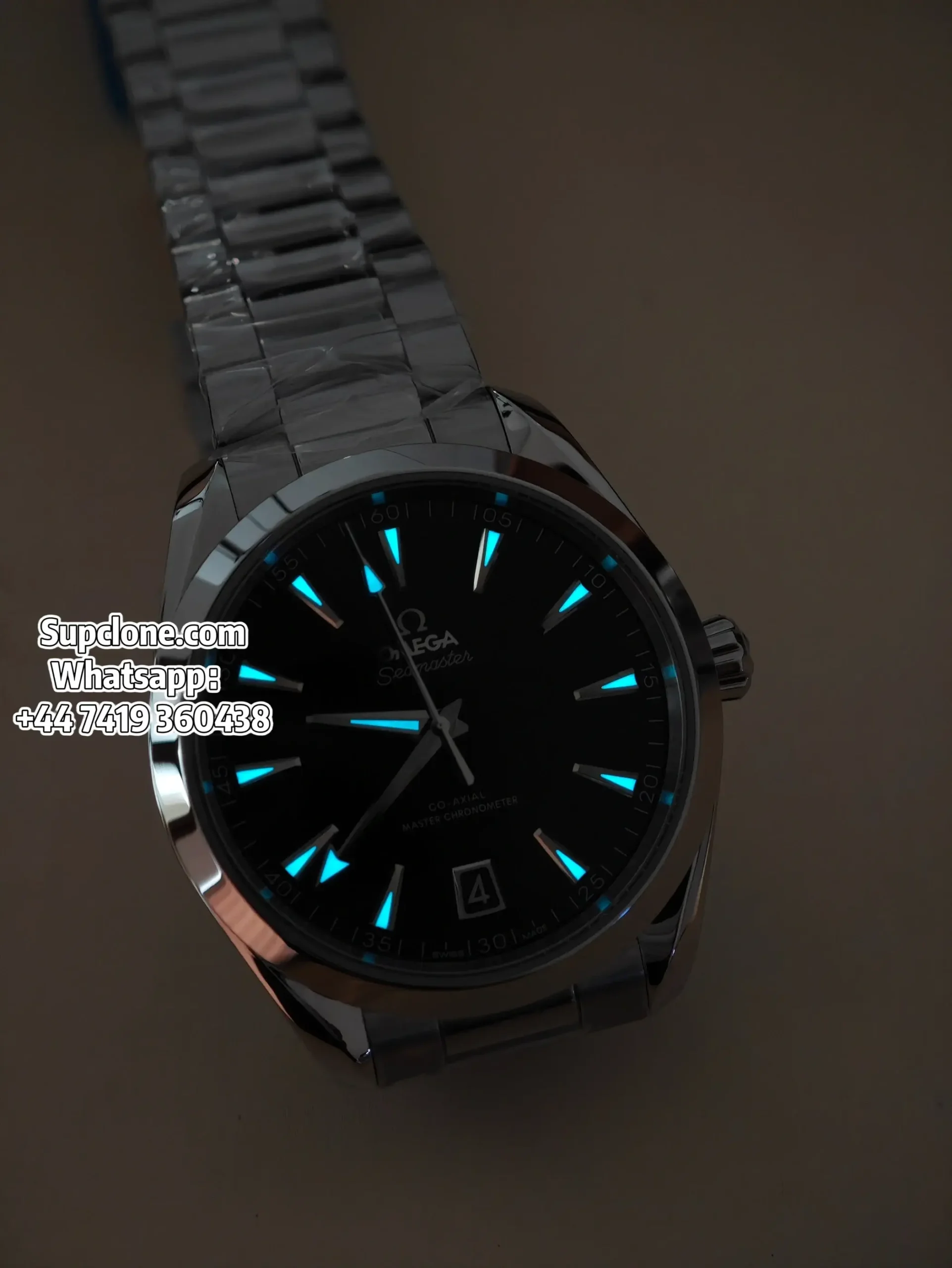 Omega Aqua Terra 220.10.41.21.01.002 41mm Super Clone Black Dial Watch