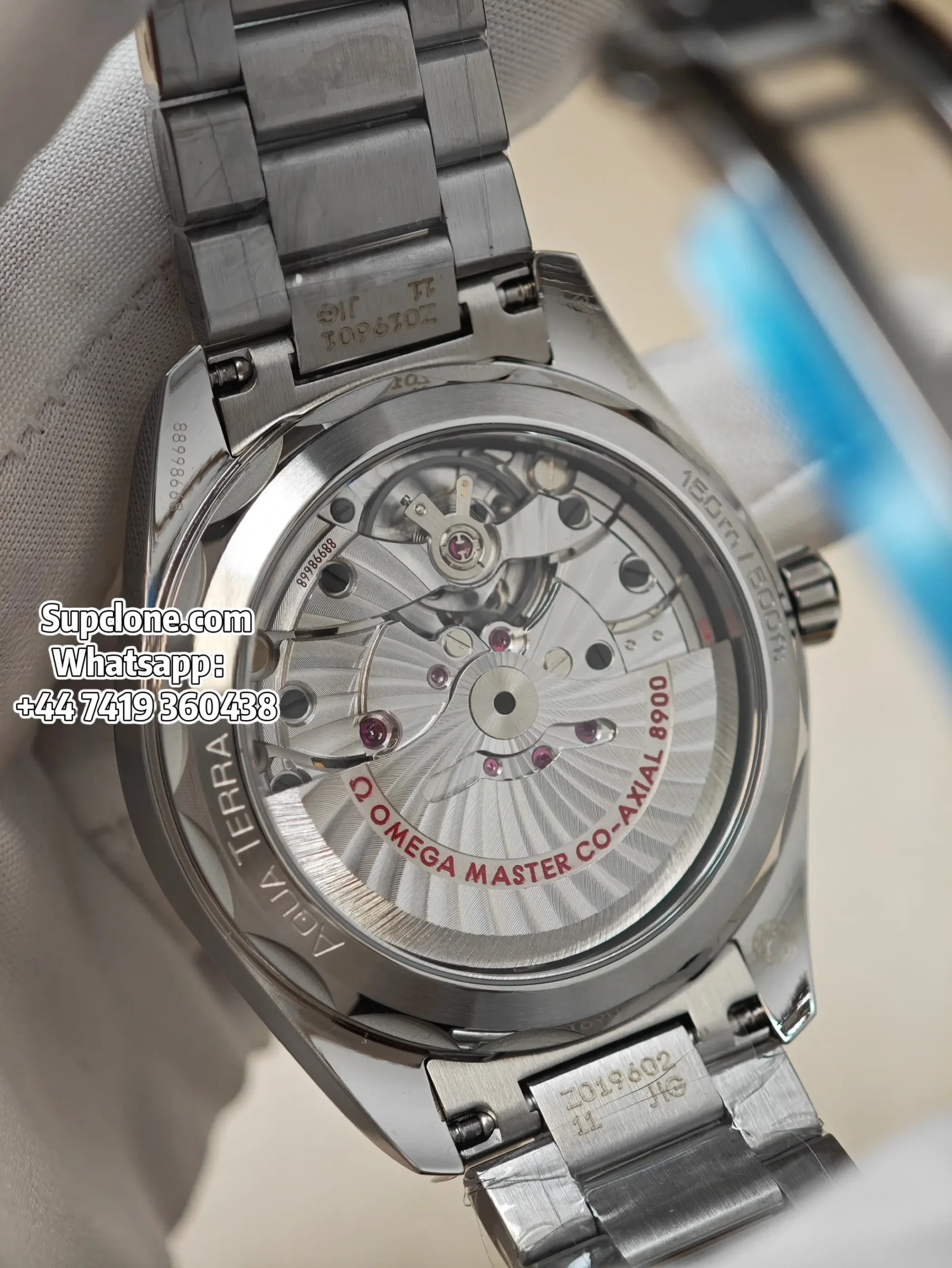 Omega Aqua Terra 220.10.41.21.01.002 41mm Super Clone Black Dial Watch