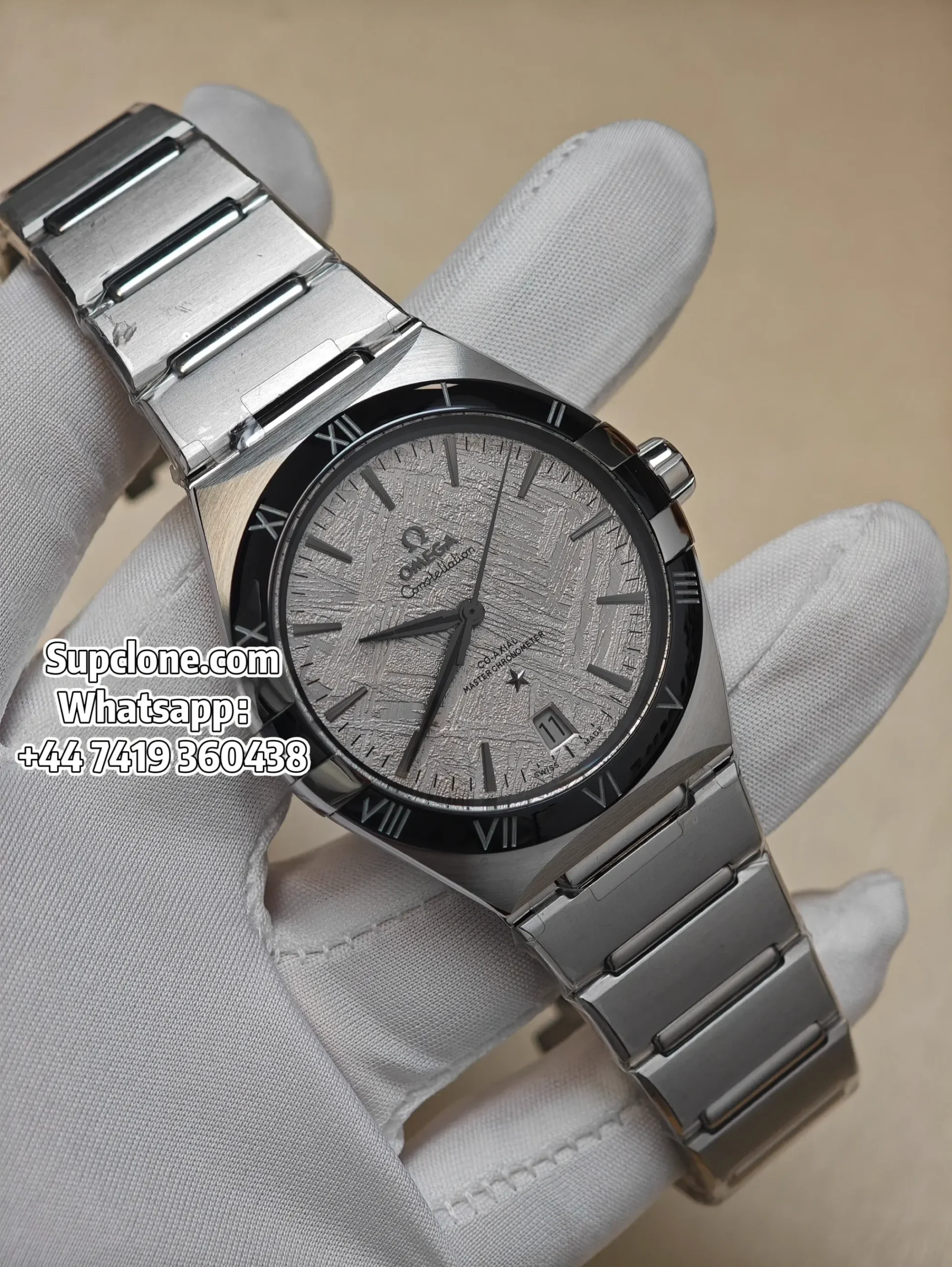 Omega Constellation 131.30.41.21.99.001 41mm Super Clone Meteorite Dial