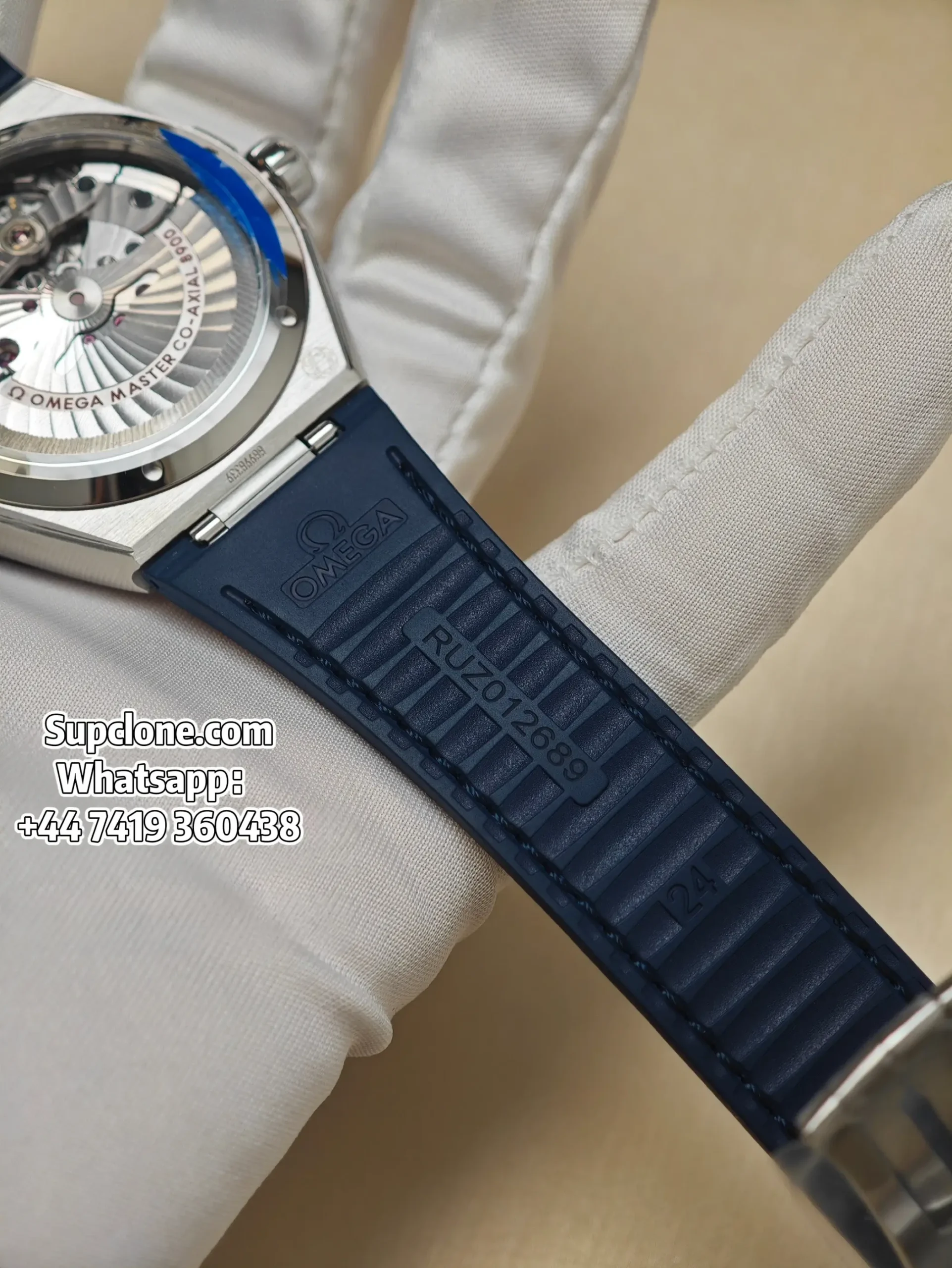 Omega Constellation 131.33.41.21.04.001 Super Clone 41mm Blue Bezel Watch