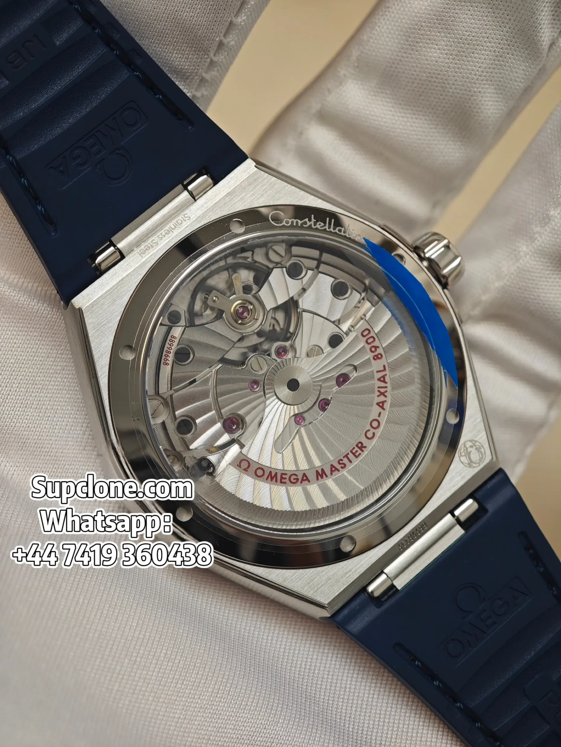 Omega Constellation 131.33.41.21.04.001 Super Clone 41mm Blue Bezel Watch