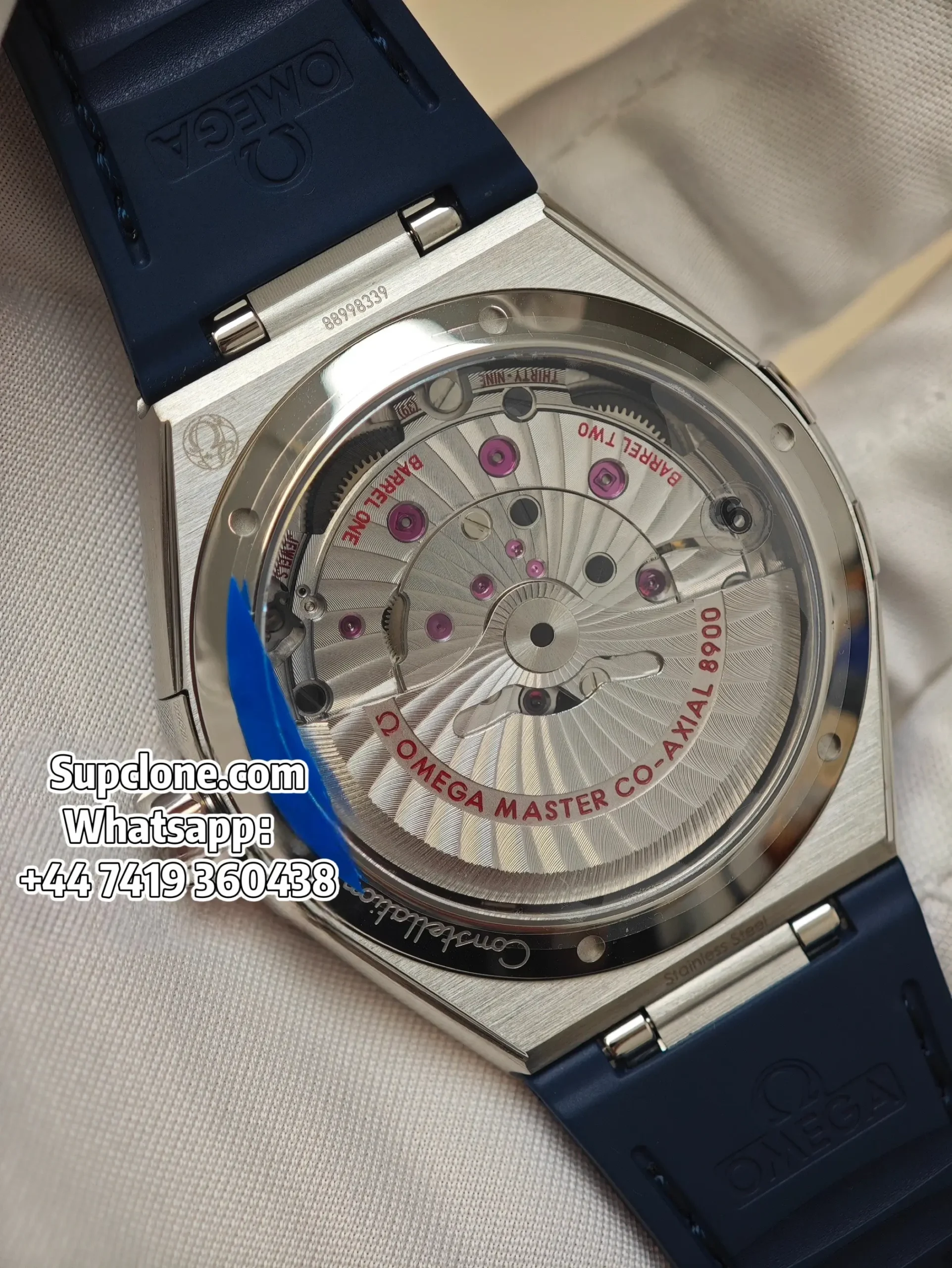 Omega Constellation 131.33.41.21.04.001 Super Clone 41mm Blue Bezel Watch