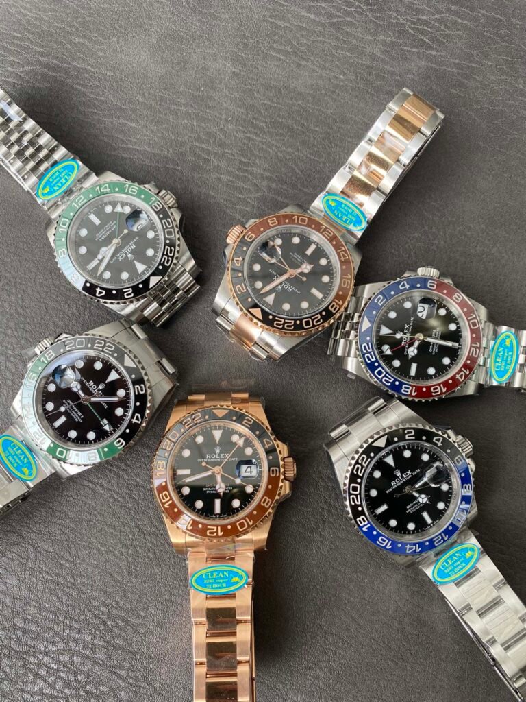 Collection of top replica Rolex watches from the best GMT replica factory
